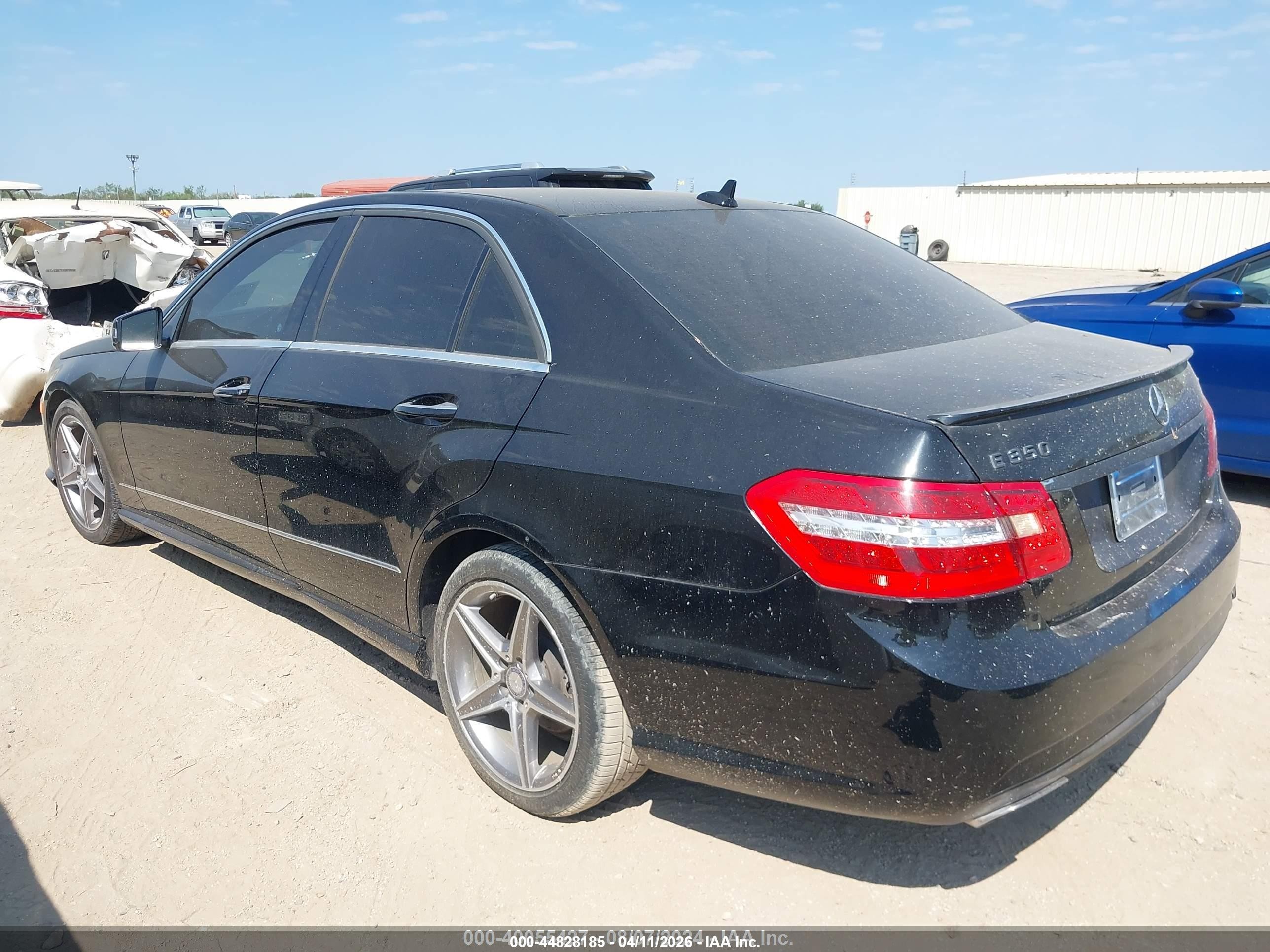 2013 Mercedes-benz E 350 Black vin: WDDHF5KB0DA765664