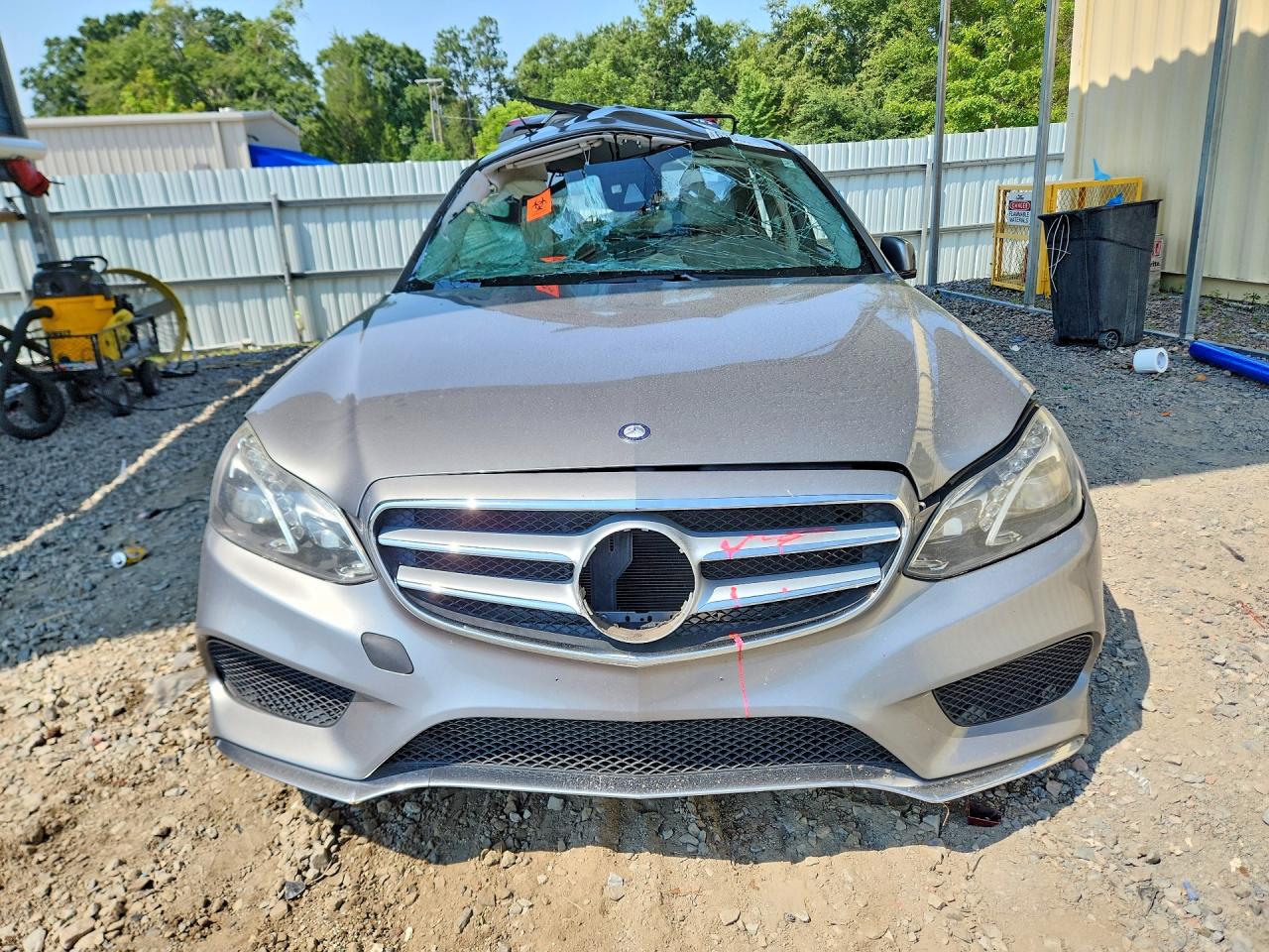 2014 Mercedes-benz E 350 Silver vin: WDDHF5KB0EA796639