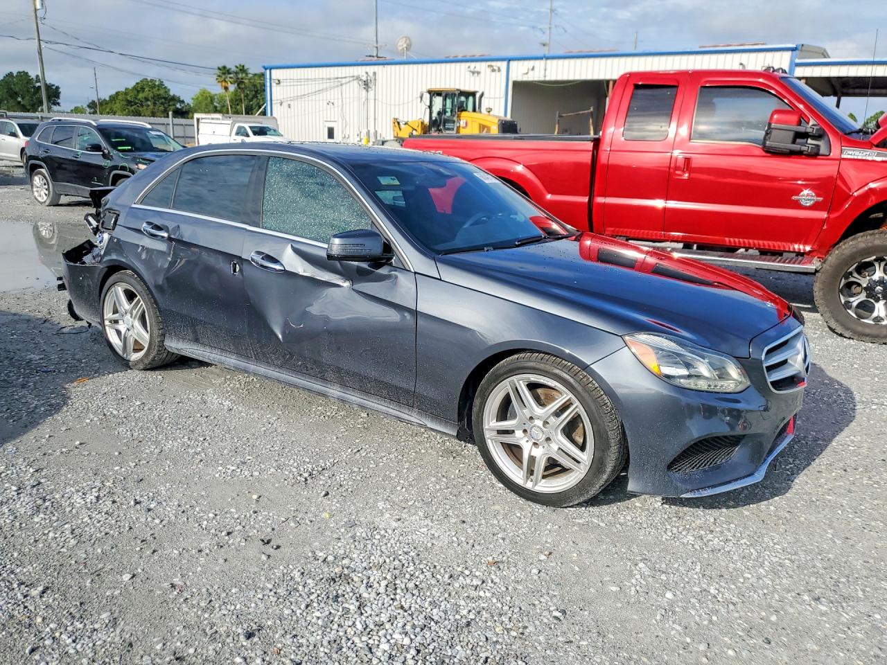 2014 Mercedes-benz E 350 Gray vin: WDDHF5KB0EA840073