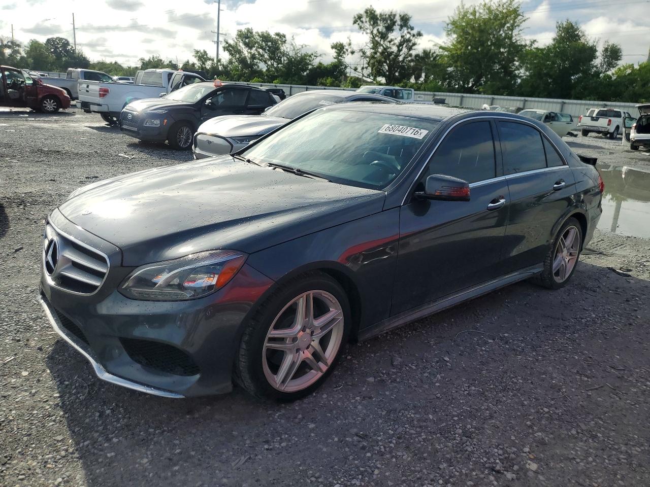 2014 Mercedes-benz E 350 Gray vin: WDDHF5KB0EA840073