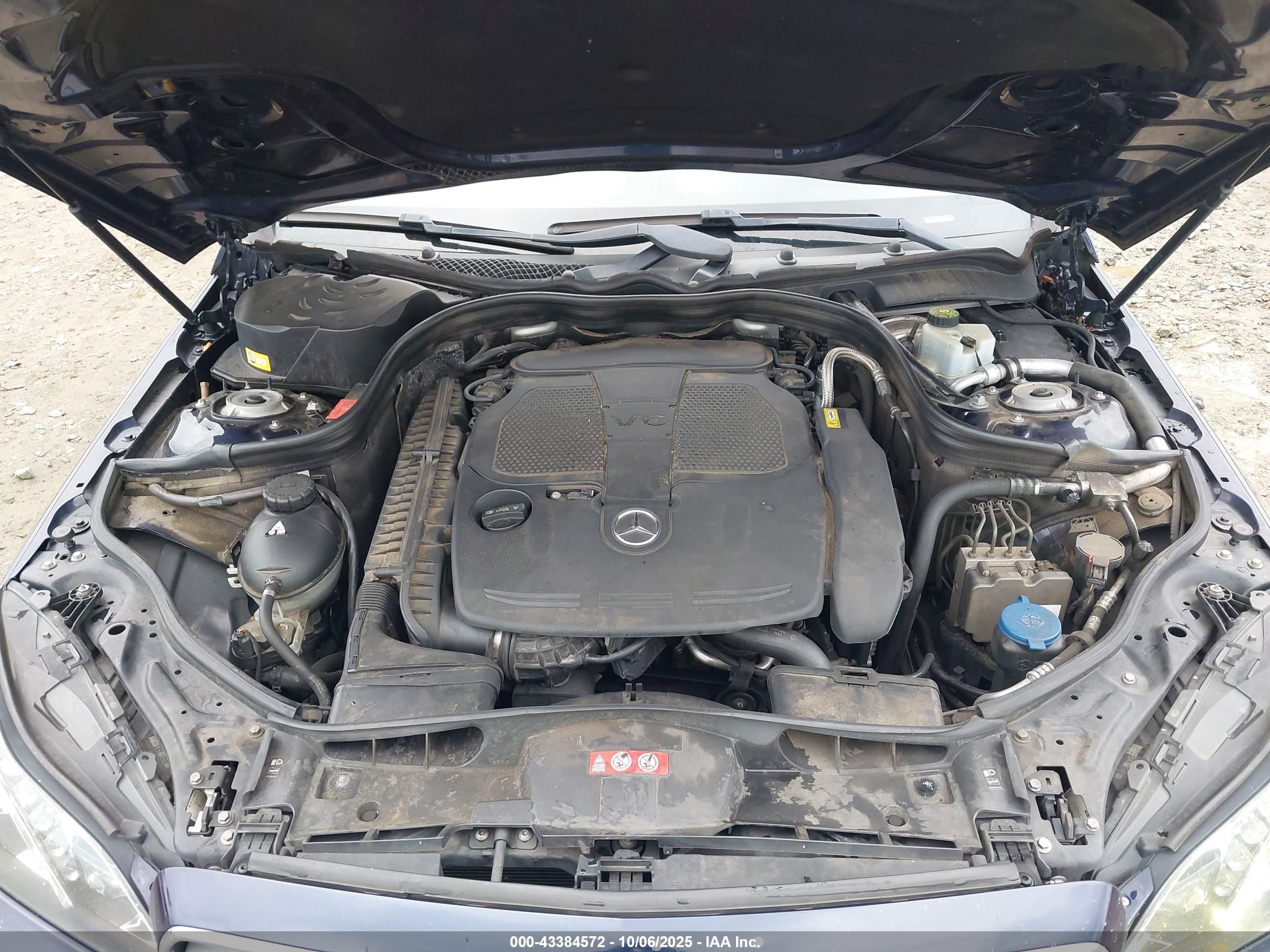 2014 Mercedes-benz E 350   Dark Blue vin: WDDHF5KB0EA889239