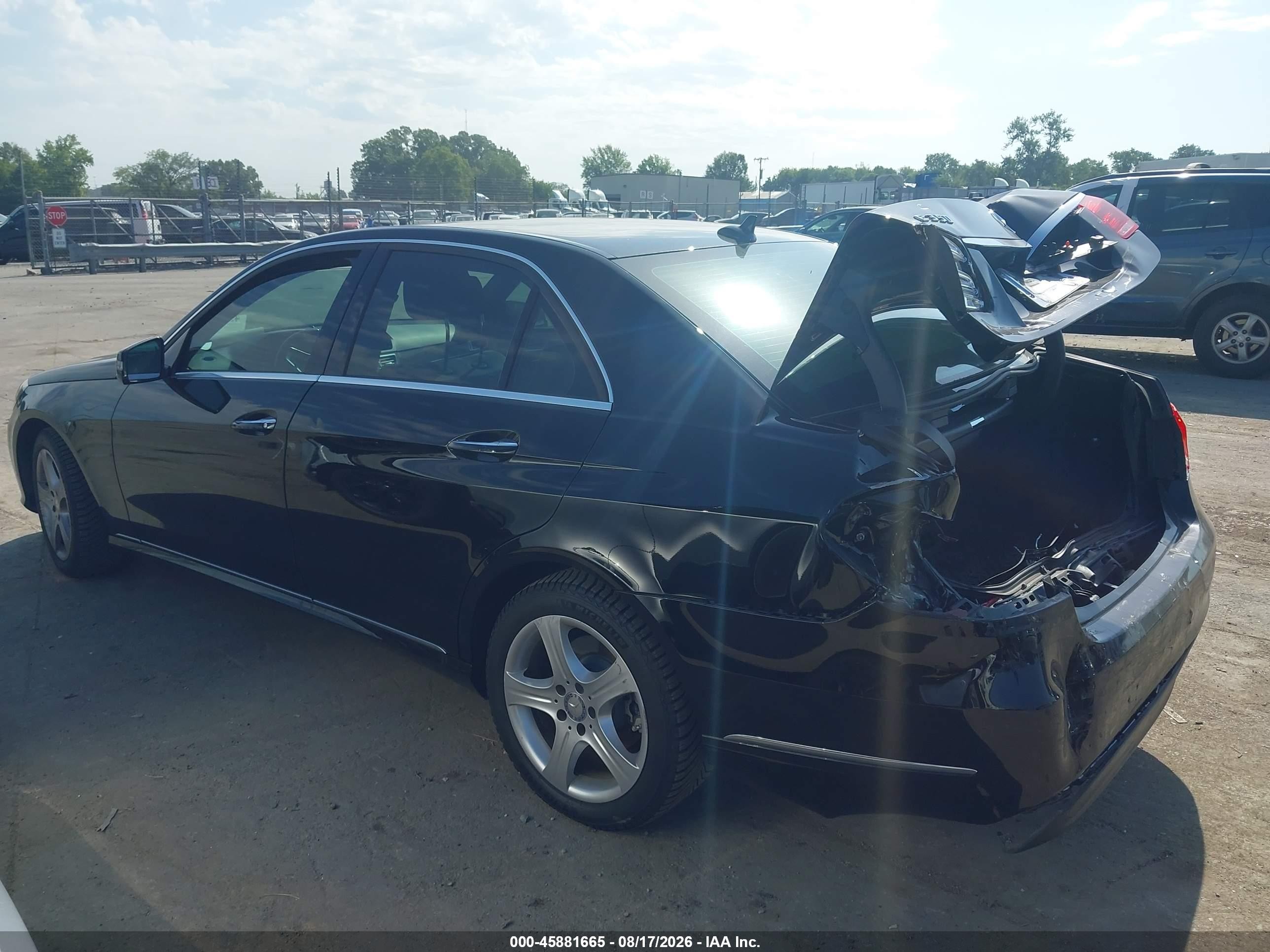 2014 Mercedes-benz E 350   Черный vin: WDDHF5KB0EA908176