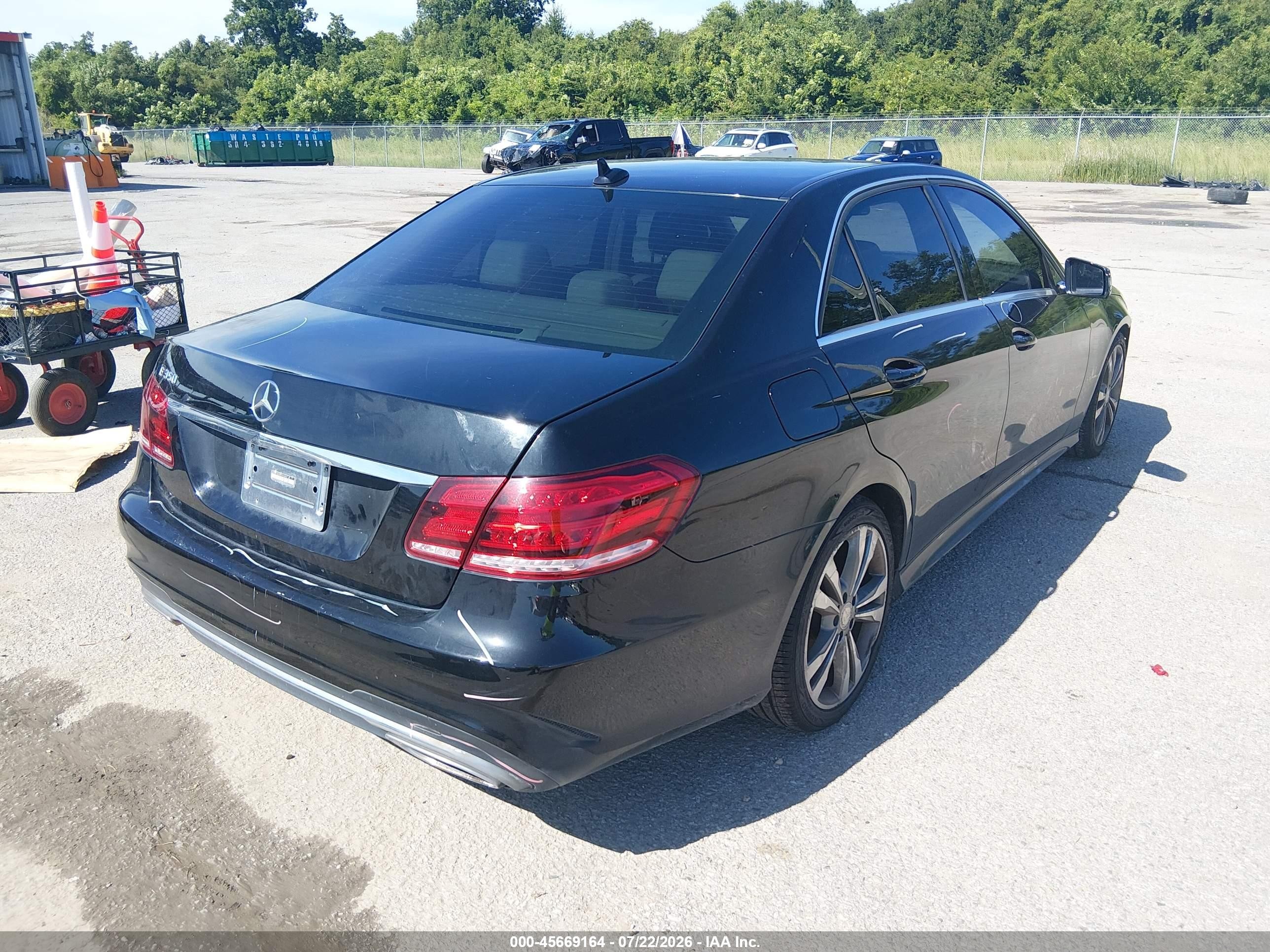 2014 Mercedes-benz E 350   Black vin: WDDHF5KB0EB043686