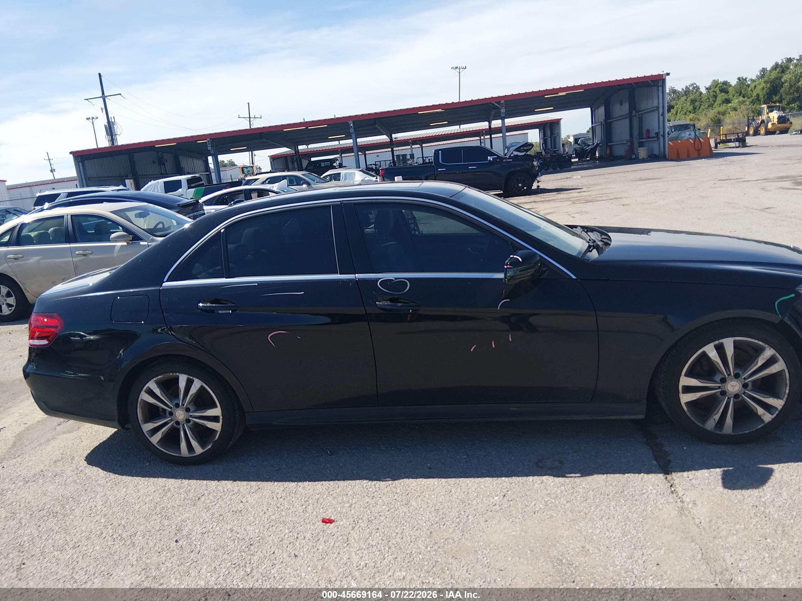 2014 Mercedes-benz E 350   Black vin: WDDHF5KB0EB043686
