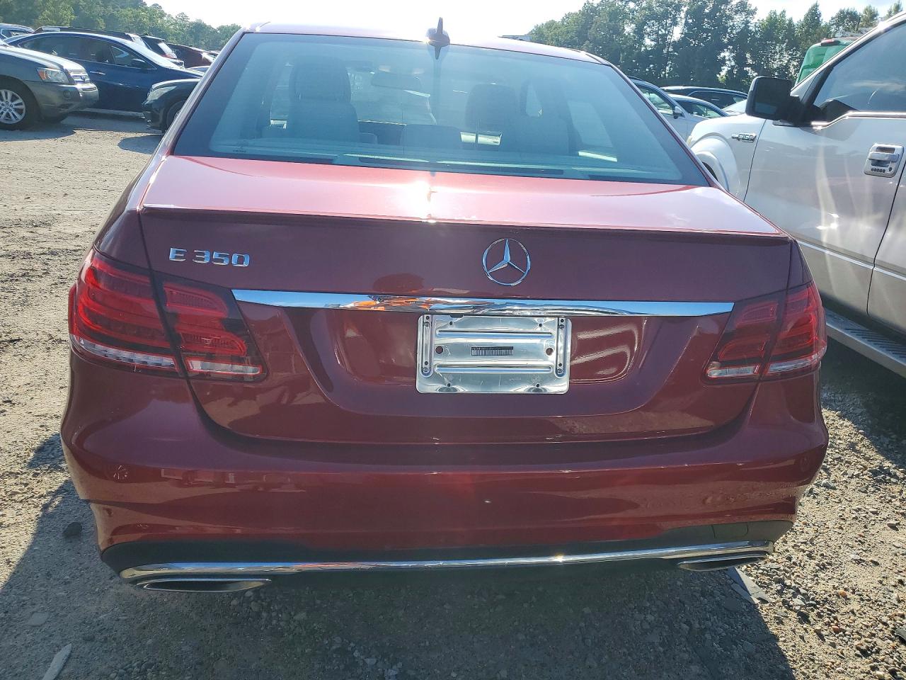 2014 Mercedes-benz E 350 Red vin: WDDHF5KB0EB057152