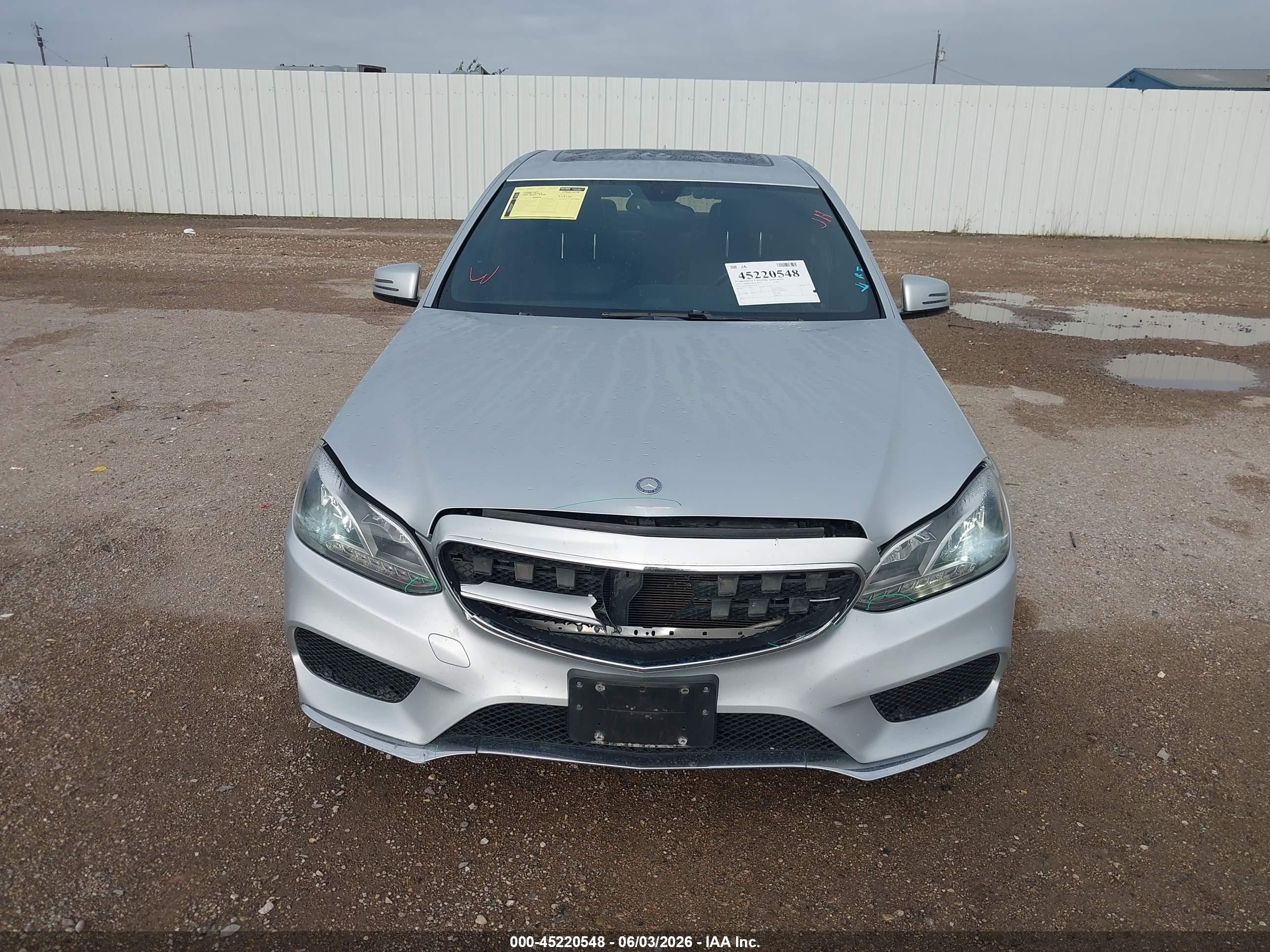 2015 Mercedes-benz E 350   Silver vin: WDDHF5KB0FB083736