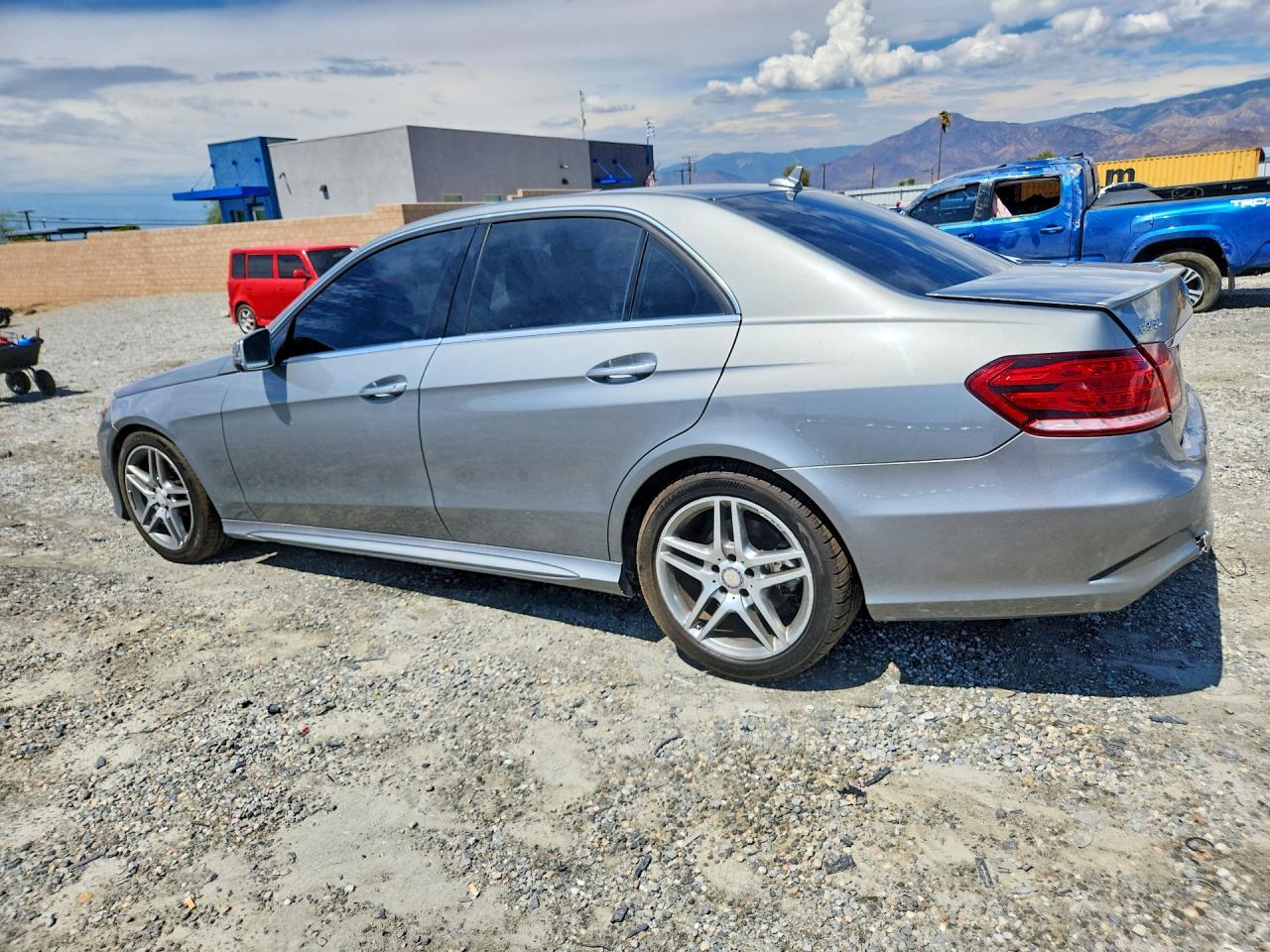 2015 Mercedes-benz E 350 Silver vin: WDDHF5KB0FB123815