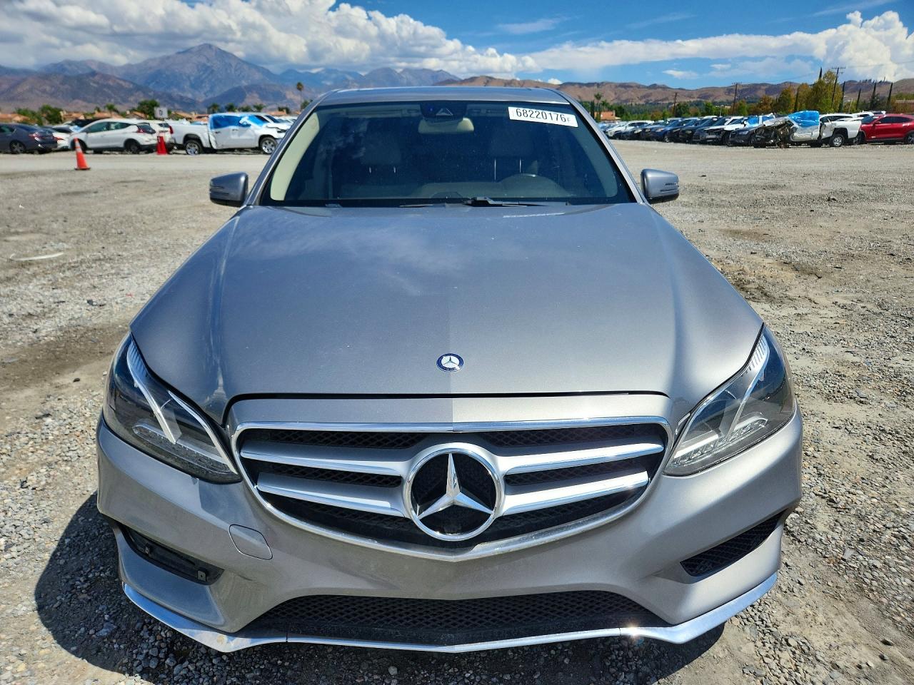 2015 Mercedes-benz E 350 Silver vin: WDDHF5KB0FB123815
