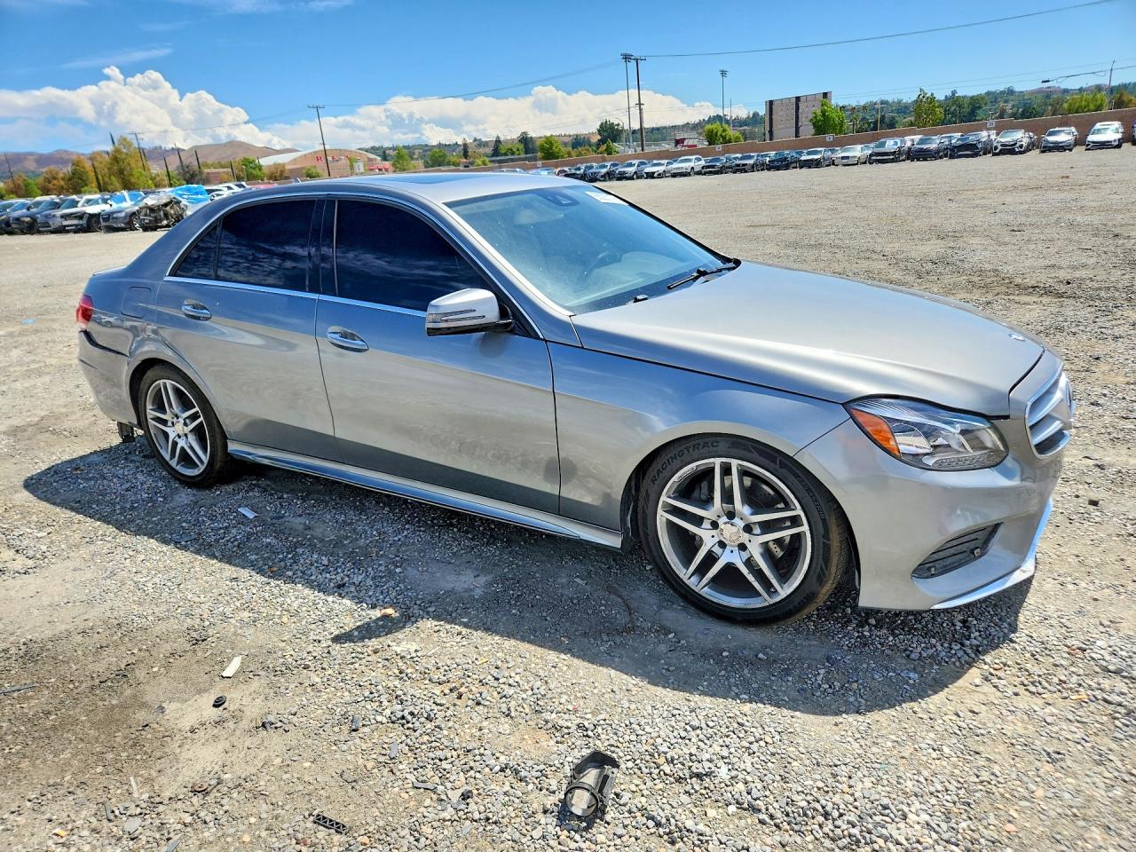 2015 Mercedes-benz E 350 Silver vin: WDDHF5KB0FB123815
