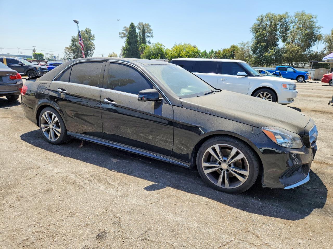 2015 Mercedes-benz E 350 Black vin: WDDHF5KB0FB133020