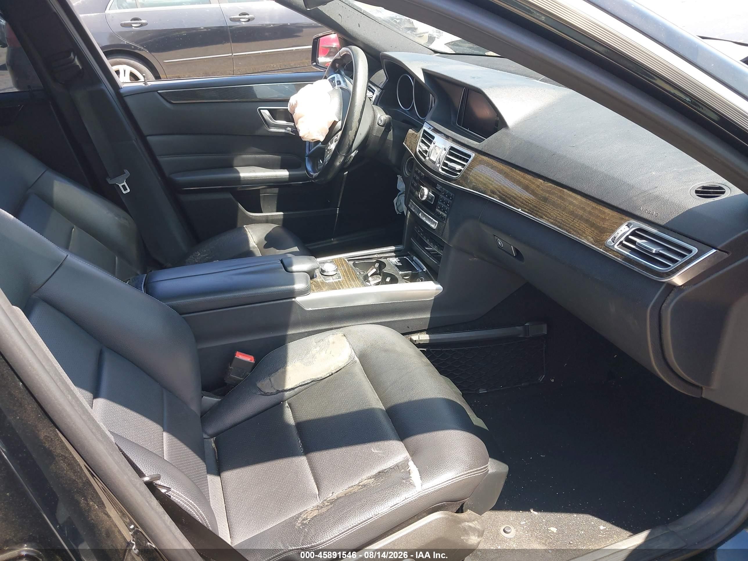 2015 Mercedes-benz E 350   Black vin: WDDHF5KB0FB154627