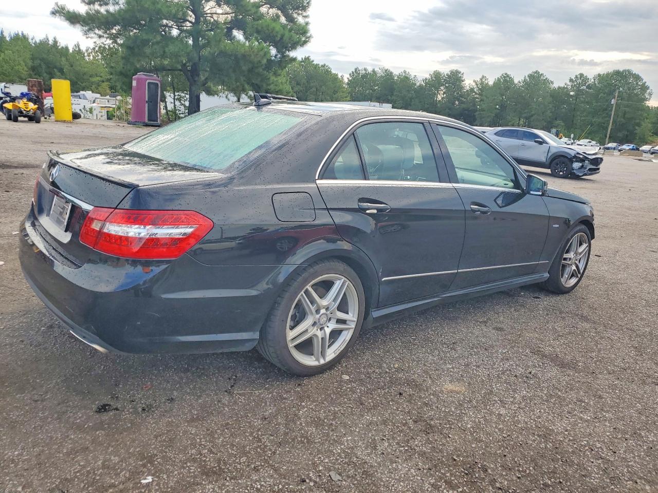 2012 Mercedes-benz E 350 Black vin: WDDHF5KB1CA521813