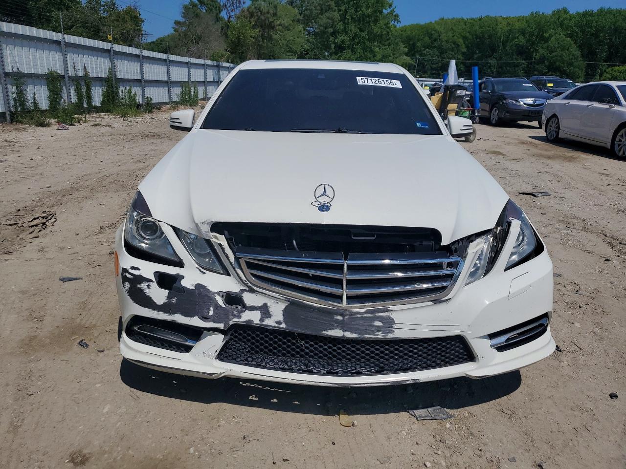 2012 Mercedes-benz E 350 Белый vin: WDDHF5KB1CA527210