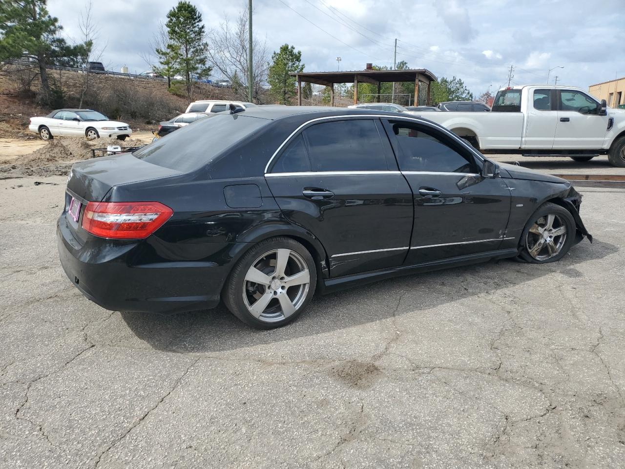 2012 Mercedes-benz E 350 Black vin: WDDHF5KB1CA579128