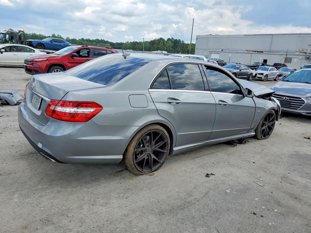 2012 Mercedes-benz E 350 Gray vin: WDDHF5KB1CA603038