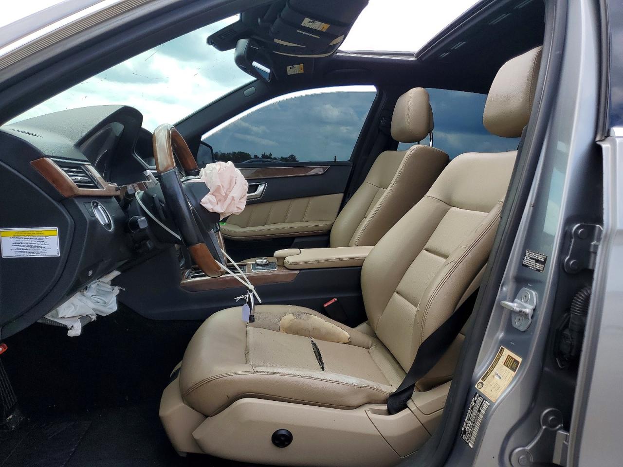 2012 Mercedes-benz E 350 Gray vin: WDDHF5KB1CA603038