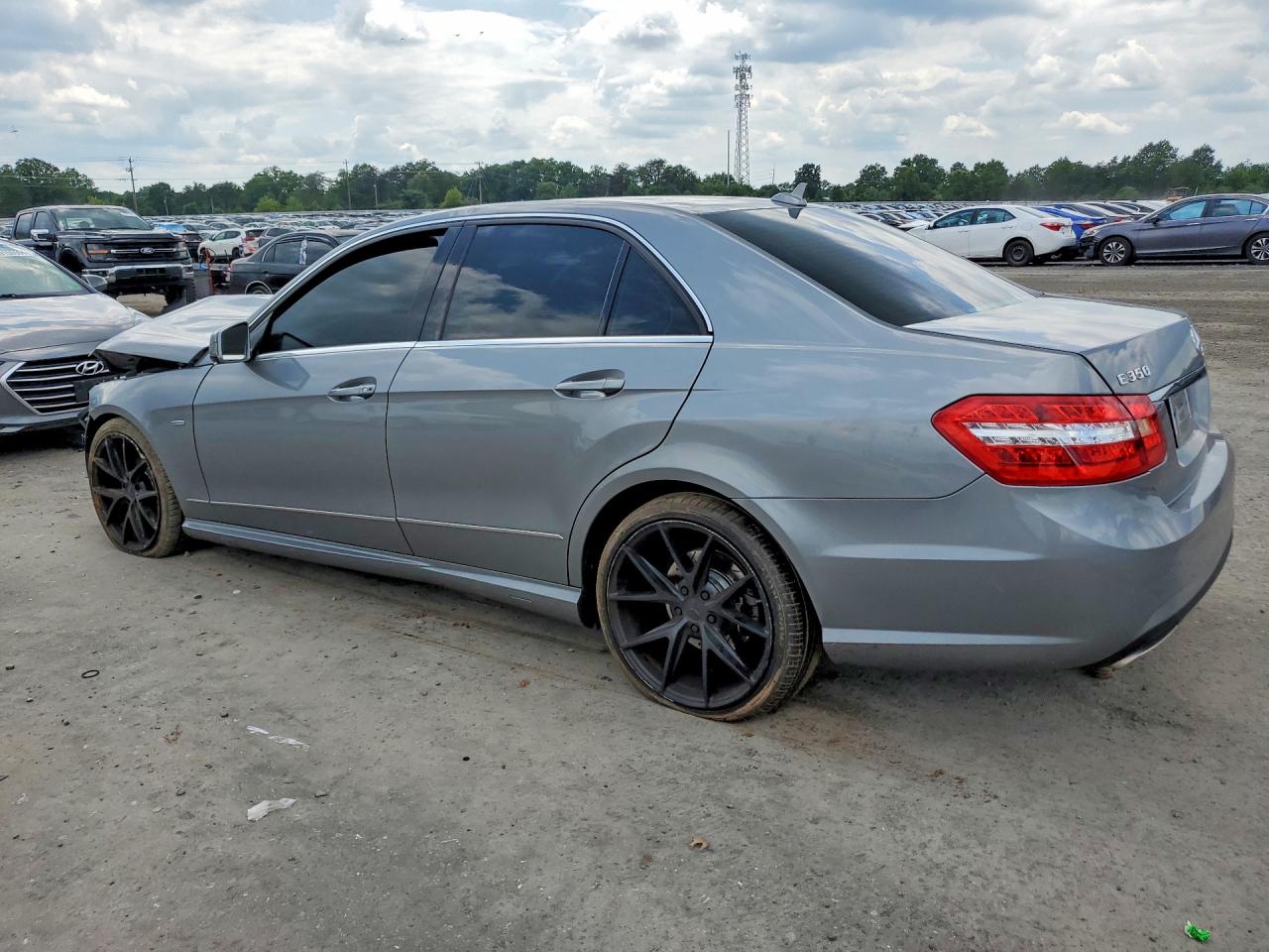 2012 Mercedes-benz E 350 Gray vin: WDDHF5KB1CA603038