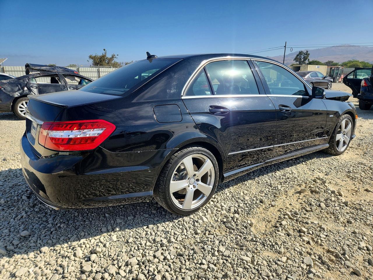 2012 Mercedes-benz E 350 Black vin: WDDHF5KB1CA603296