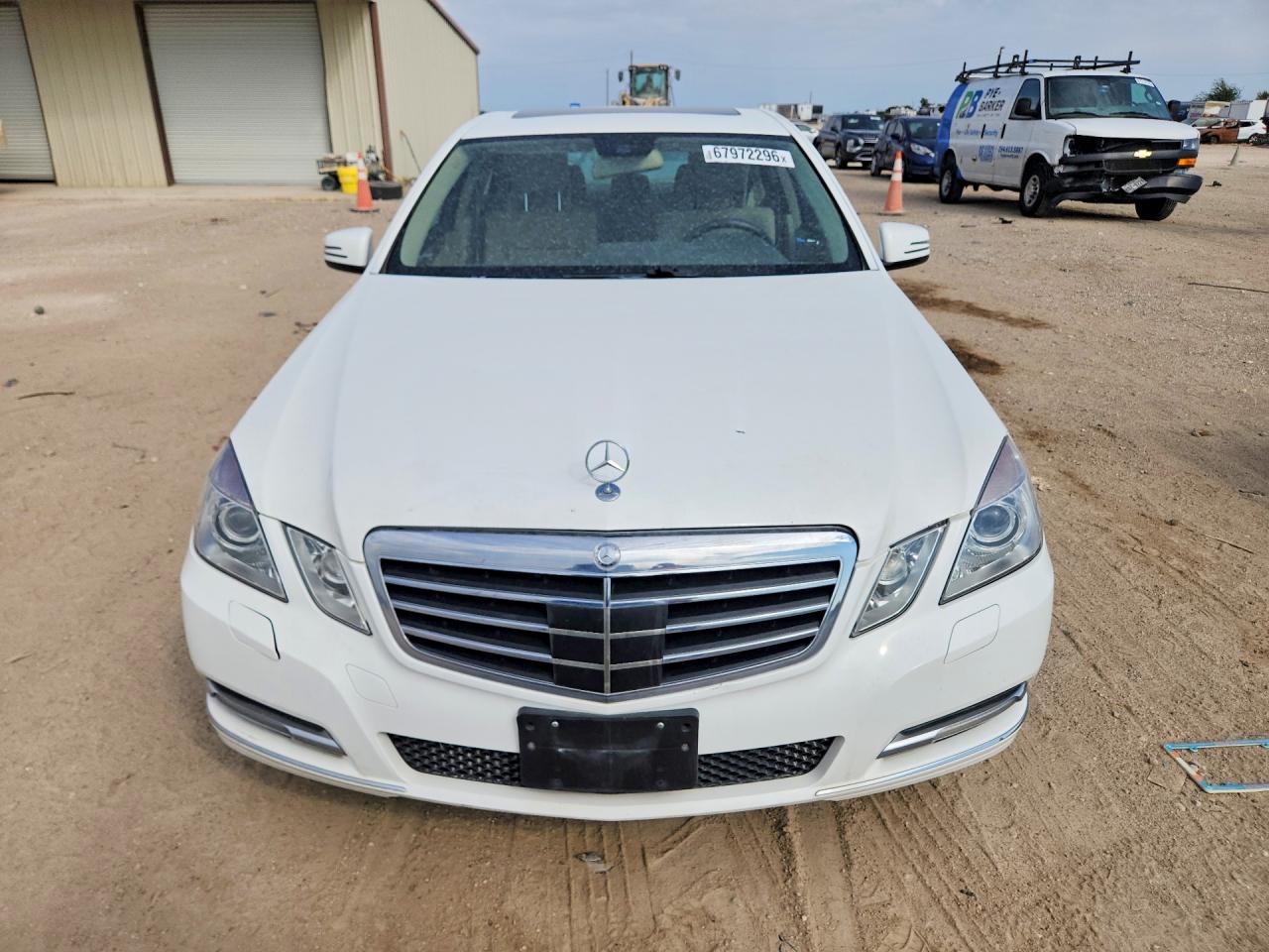 2013 Mercedes-benz E 350 Белый vin: WDDHF5KB1DA673043