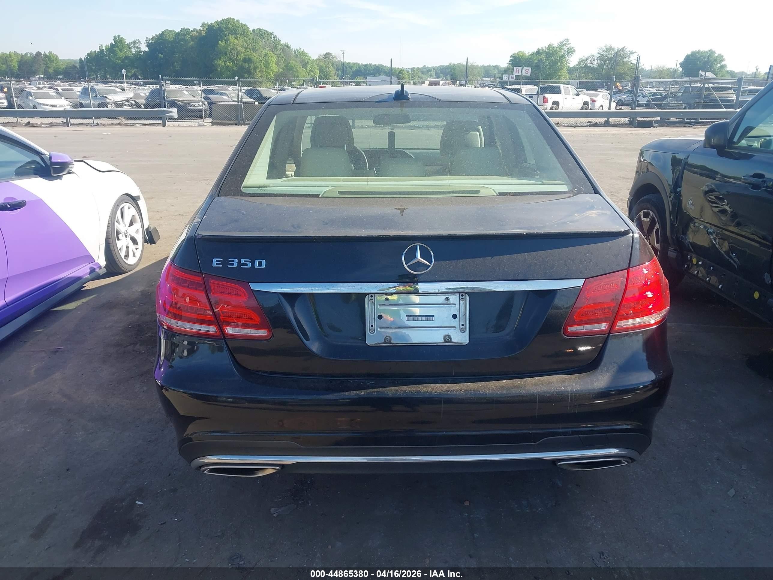 2014 Mercedes-benz E 350   Black vin: WDDHF5KB1EA780093