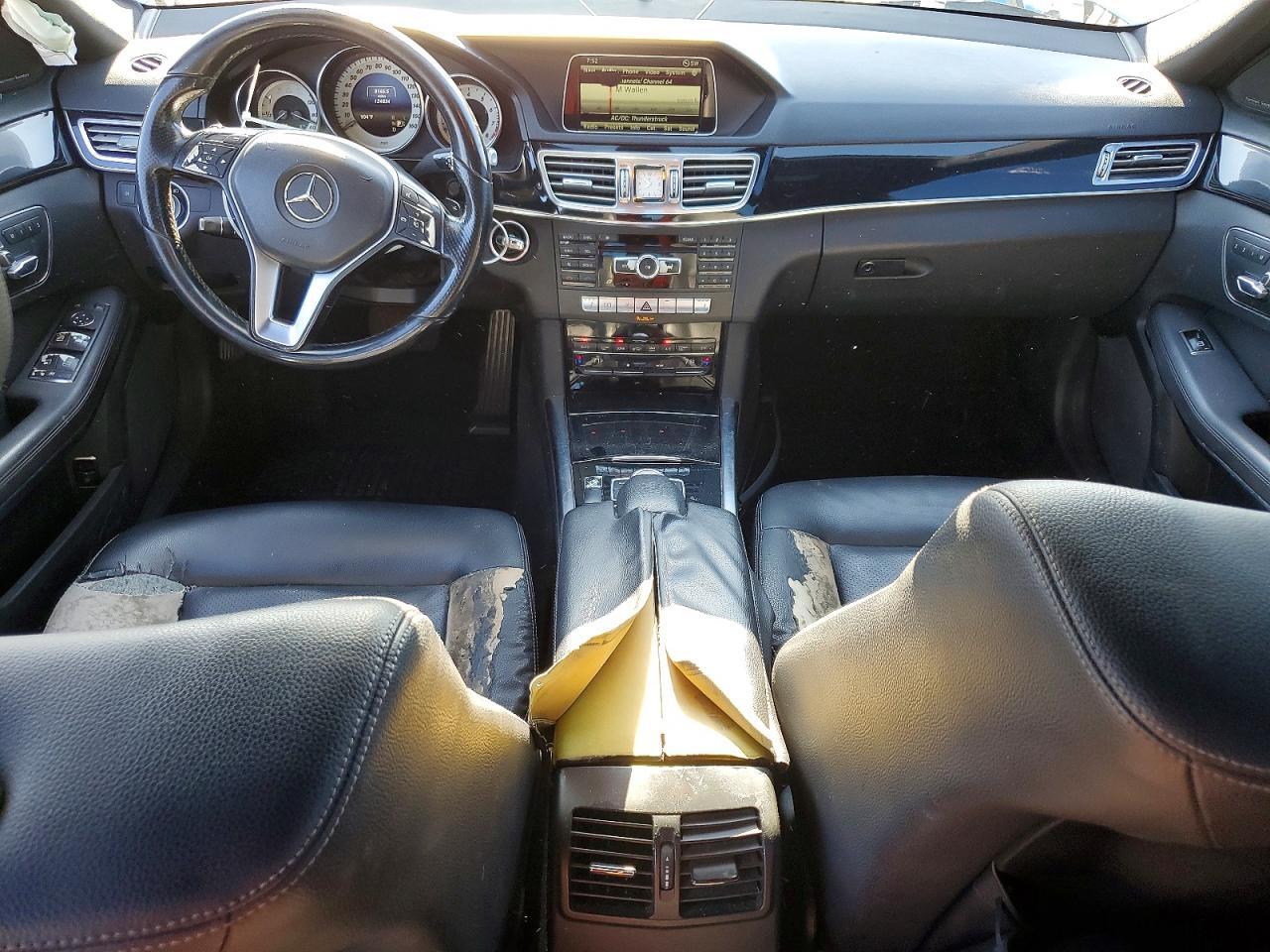 2014 Mercedes-benz E 350 Silver vin: WDDHF5KB1EA818566