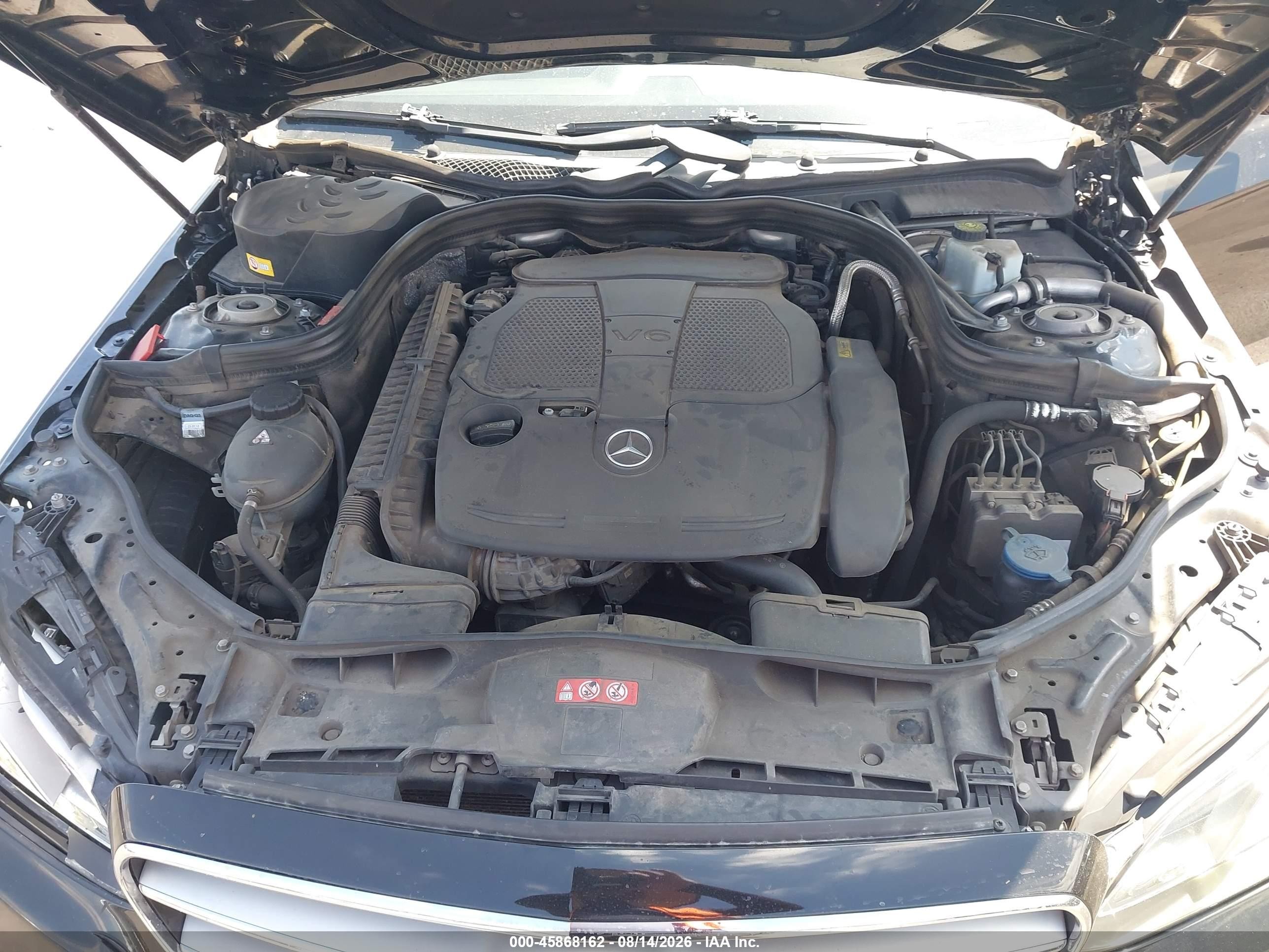 2014 Mercedes-benz E 350   Black vin: WDDHF5KB1EA876192