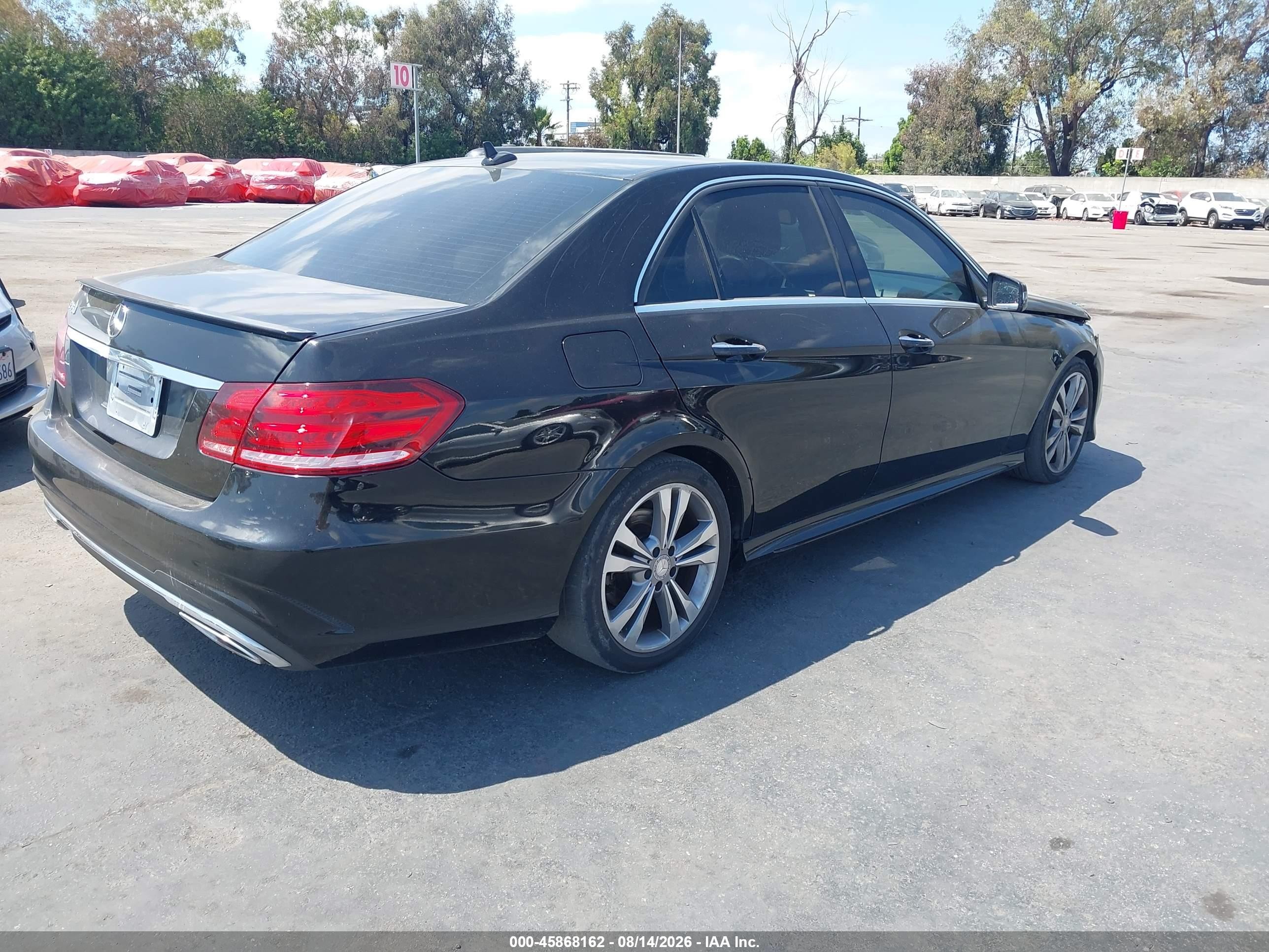 2014 Mercedes-benz E 350   Black vin: WDDHF5KB1EA876192