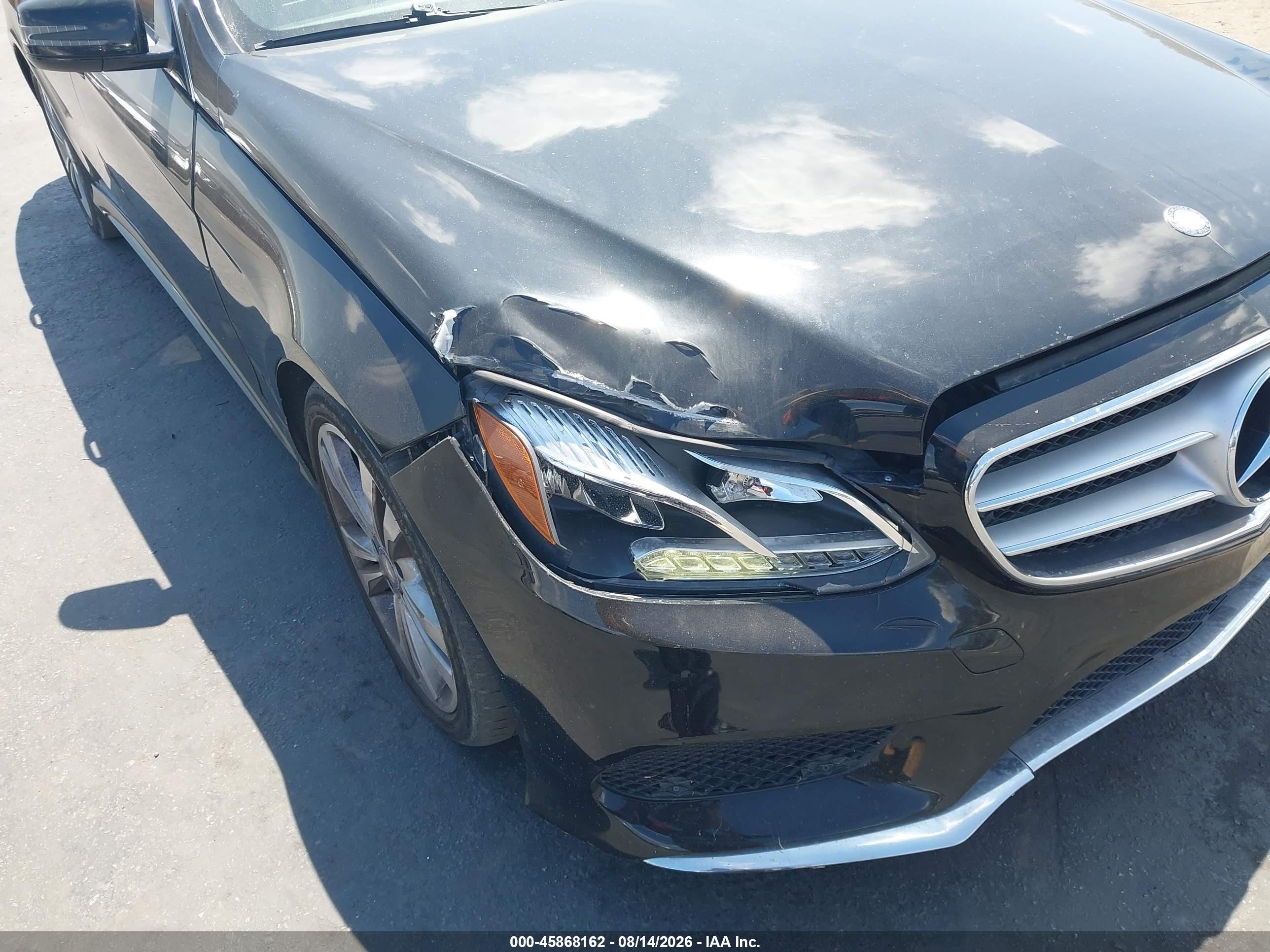 2014 Mercedes-benz E 350   Black vin: WDDHF5KB1EA876192