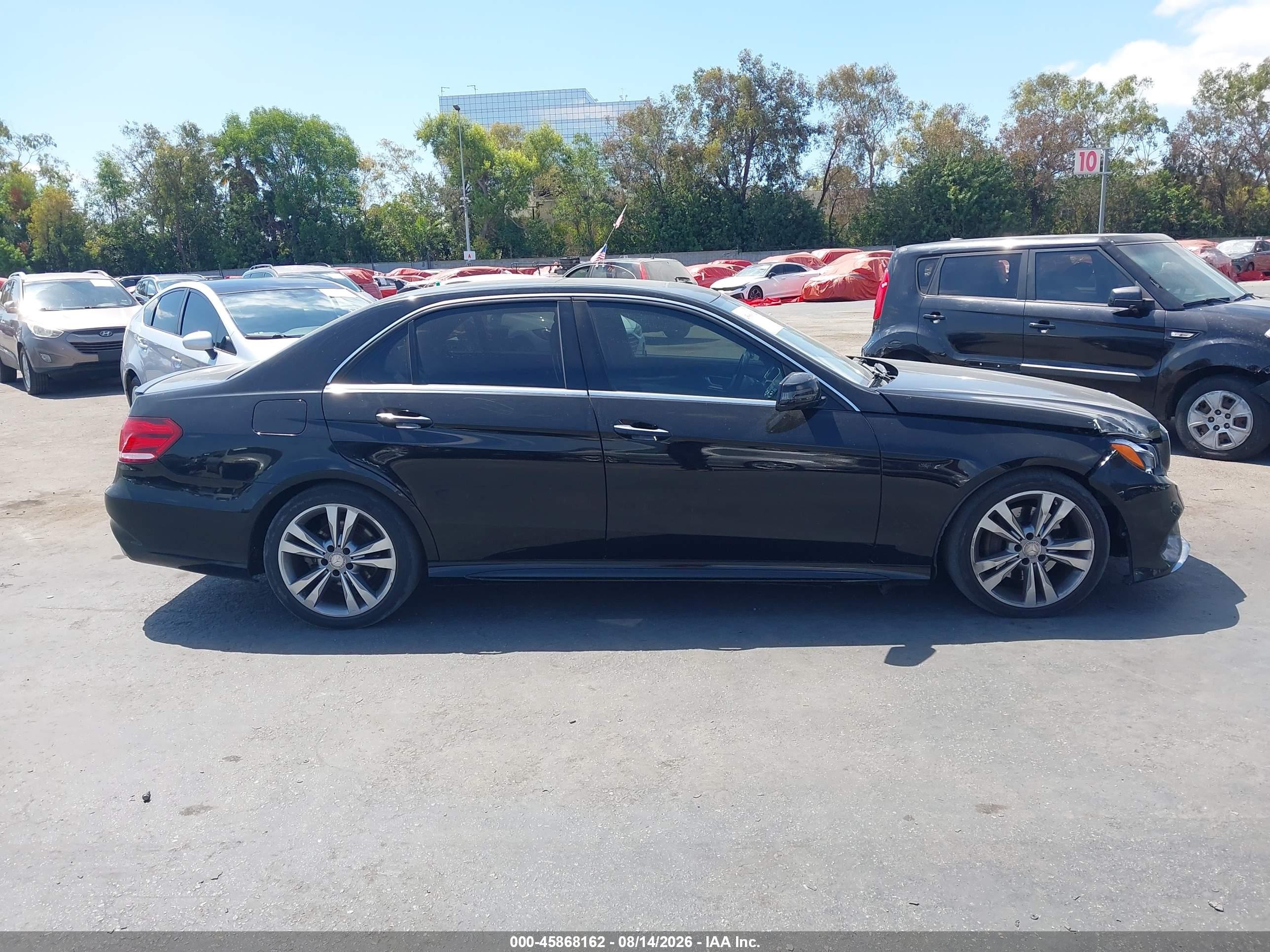 2014 Mercedes-benz E 350   Black vin: WDDHF5KB1EA876192