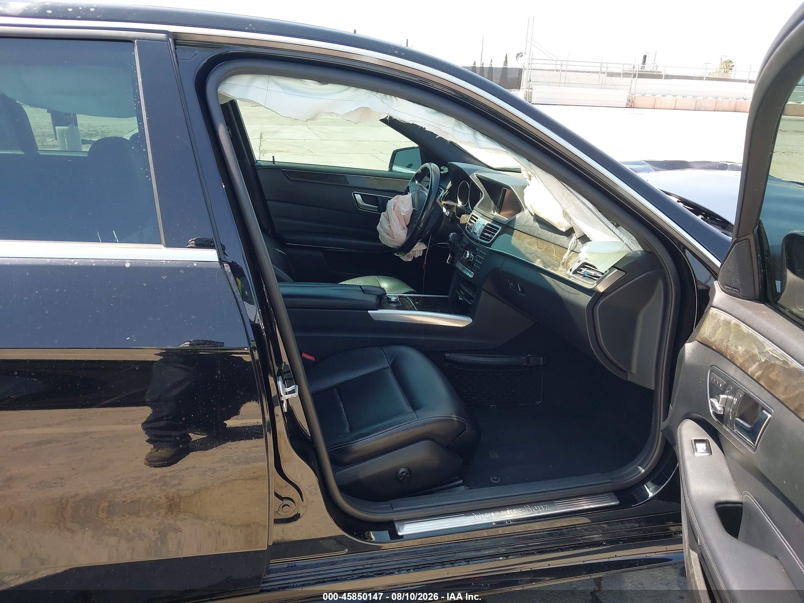 2014 Mercedes-benz E 350   Black vin: WDDHF5KB1EA971755
