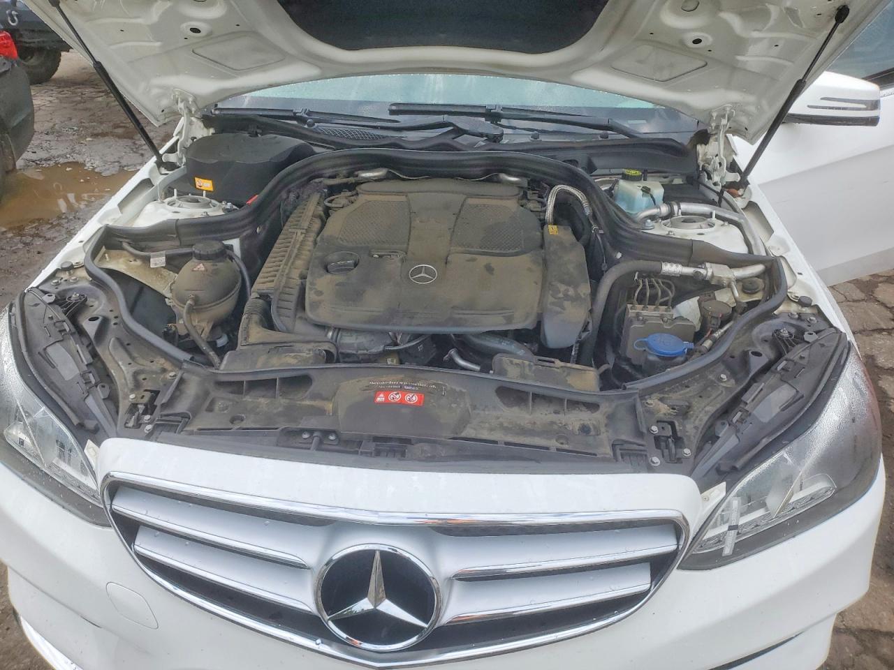 2014 Mercedes-benz E 350 White vin: WDDHF5KB1EA971920