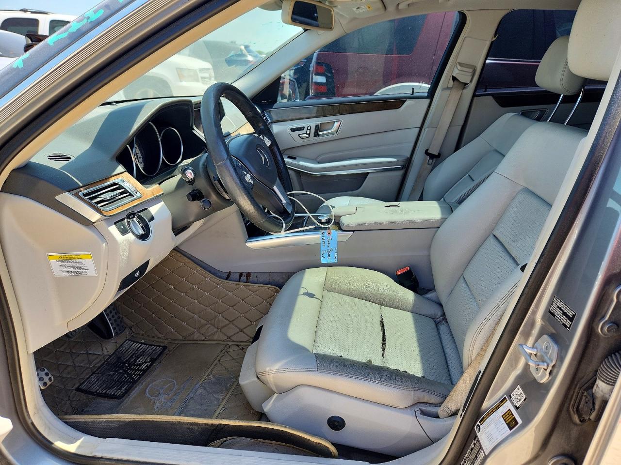 2014 Mercedes-benz E 350 Серый vin: WDDHF5KB1EB001463