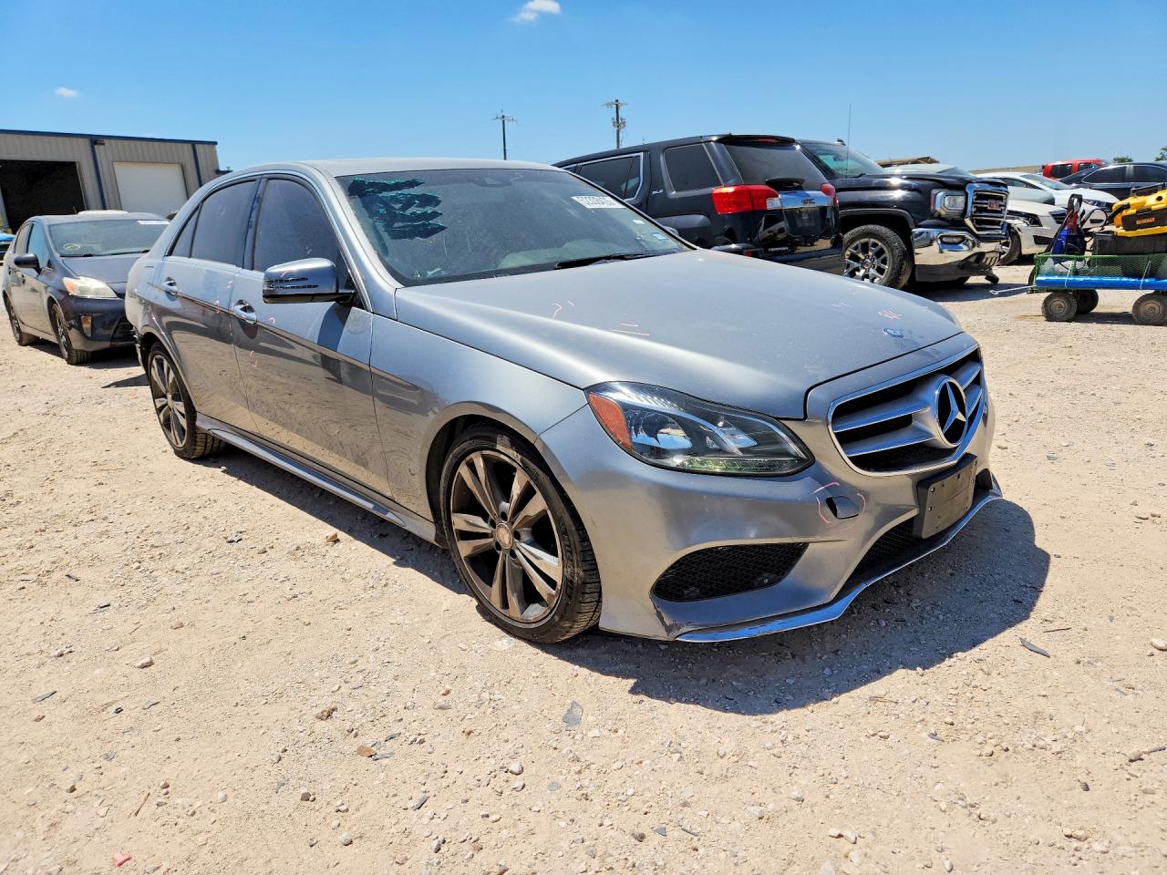 2014 Mercedes-benz E 350 Серый vin: WDDHF5KB1EB001463