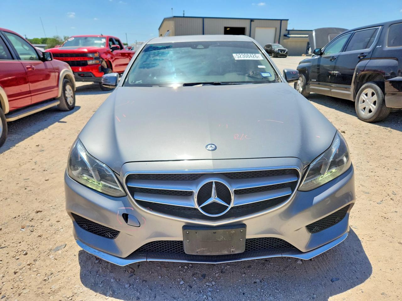 2014 Mercedes-benz E 350 Серый vin: WDDHF5KB1EB001463