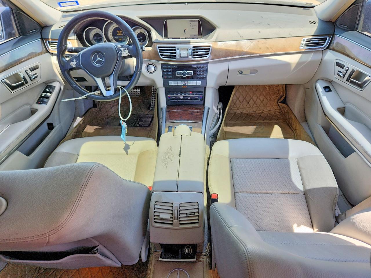 2014 Mercedes-benz E 350 Серый vin: WDDHF5KB1EB001463