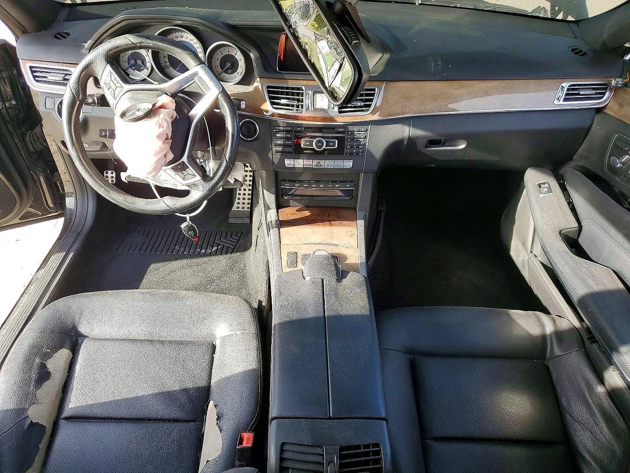2014 Mercedes-benz E 350 Black vin: WDDHF5KB1EB008462