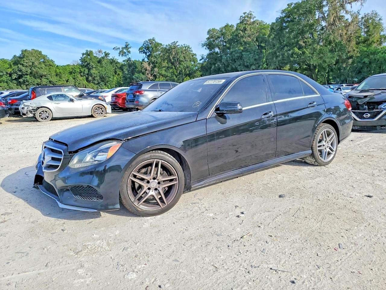 2014 Mercedes-benz E 350 Black vin: WDDHF5KB1EB008462
