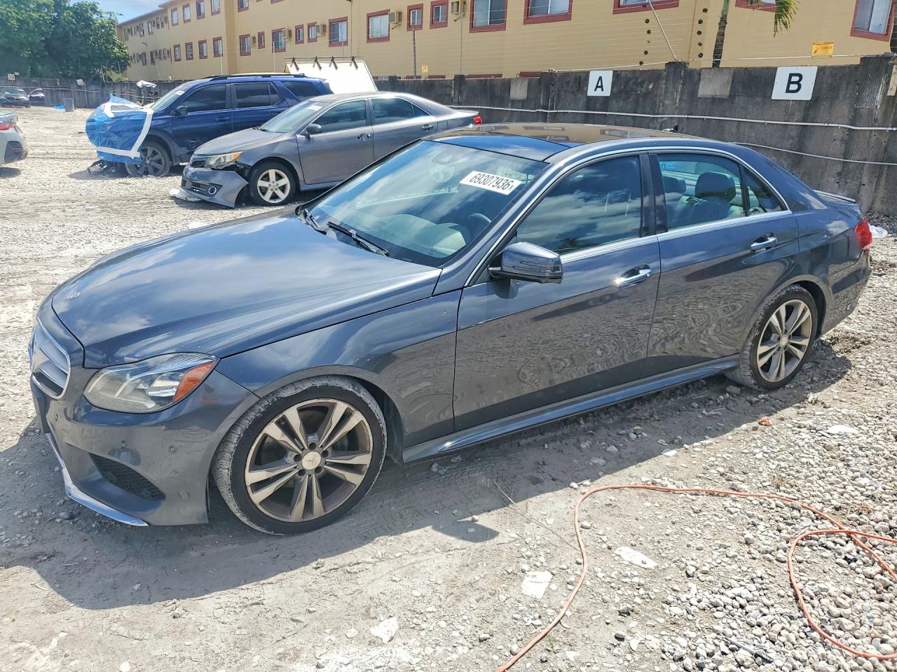 2015 Mercedes-benz E 350 Gray vin: WDDHF5KB1FB126691