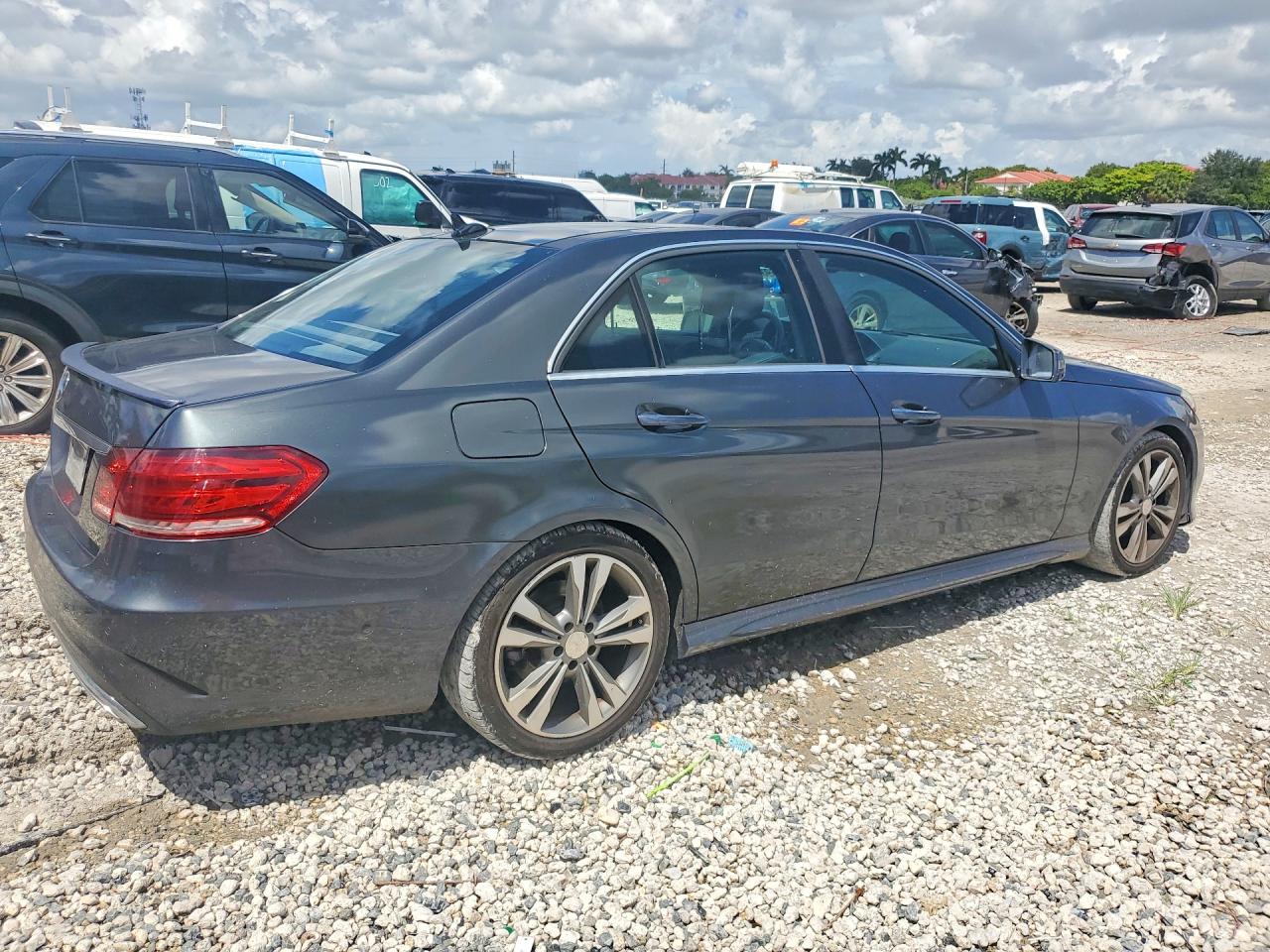 2015 Mercedes-benz E 350 Gray vin: WDDHF5KB1FB126691