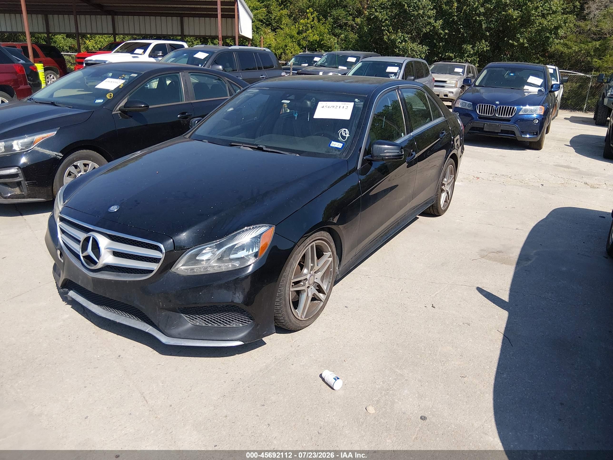 2015 Mercedes-benz E 350 Black vin: WDDHF5KB1FB143510
