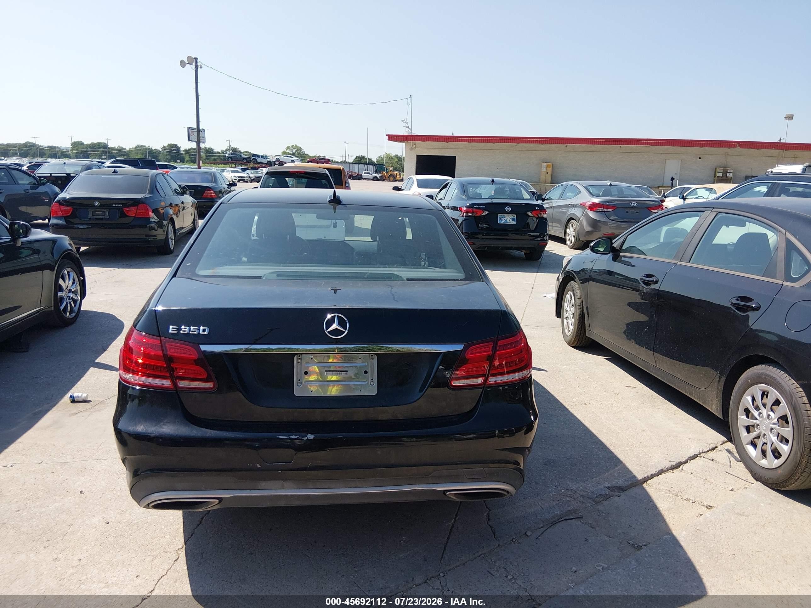 2015 Mercedes-benz E 350 Black vin: WDDHF5KB1FB143510
