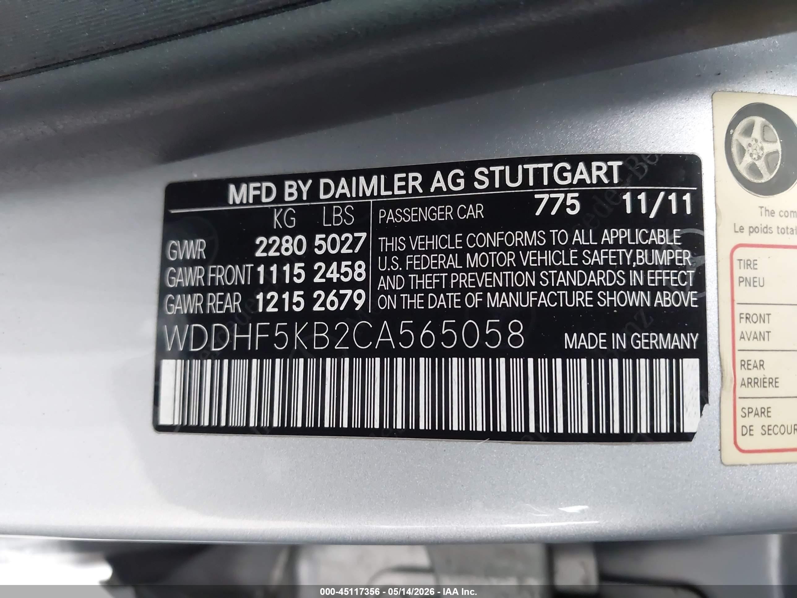 2012 Mercedes-benz E 350   Silver vin: WDDHF5KB2CA565058