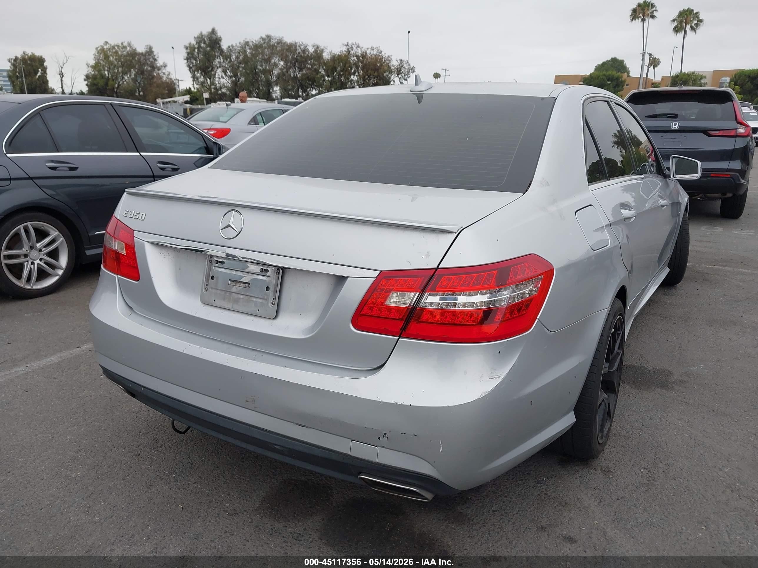 2012 Mercedes-benz E 350   Silver vin: WDDHF5KB2CA565058