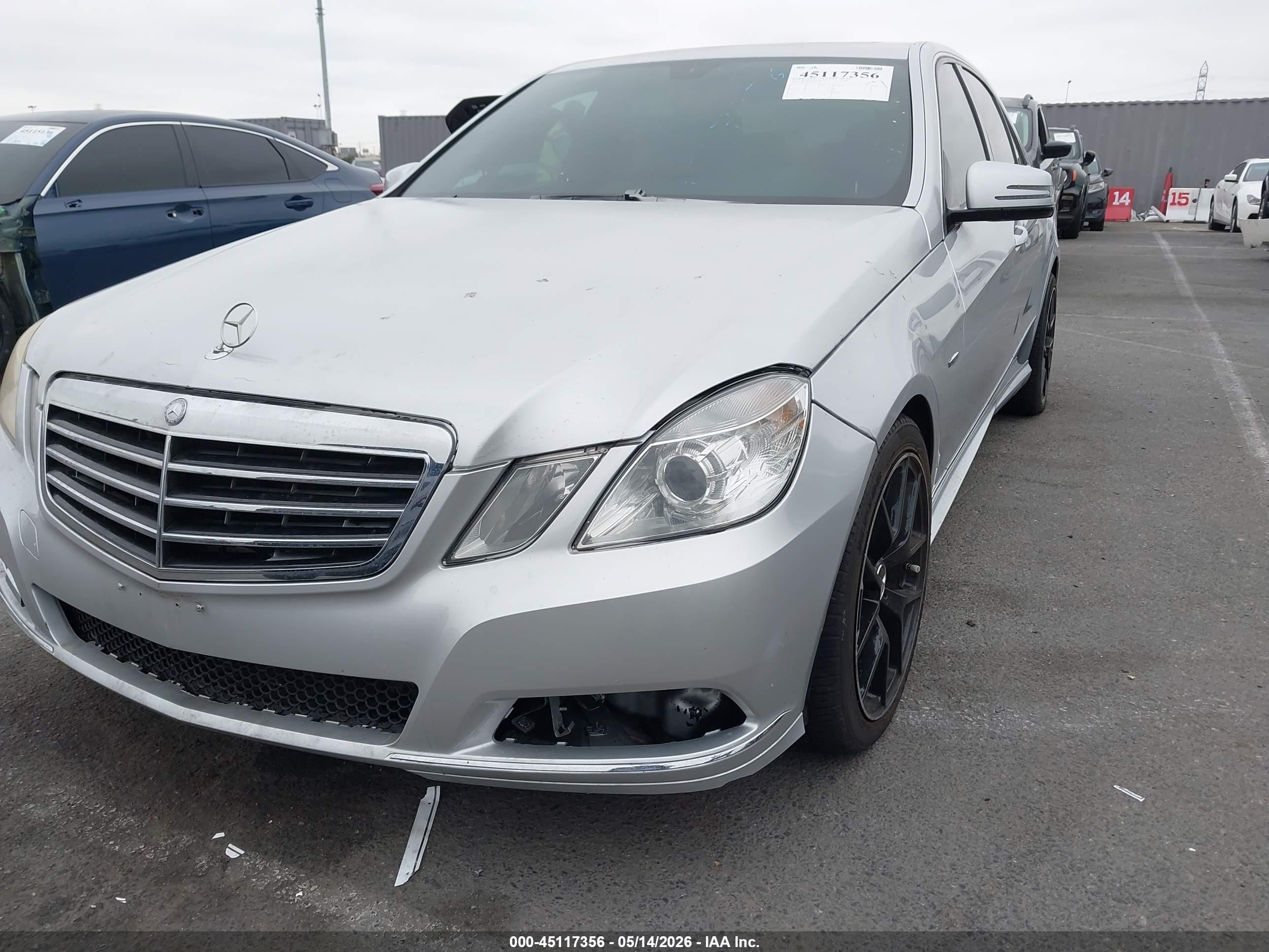 2012 Mercedes-benz E 350   Silver vin: WDDHF5KB2CA565058