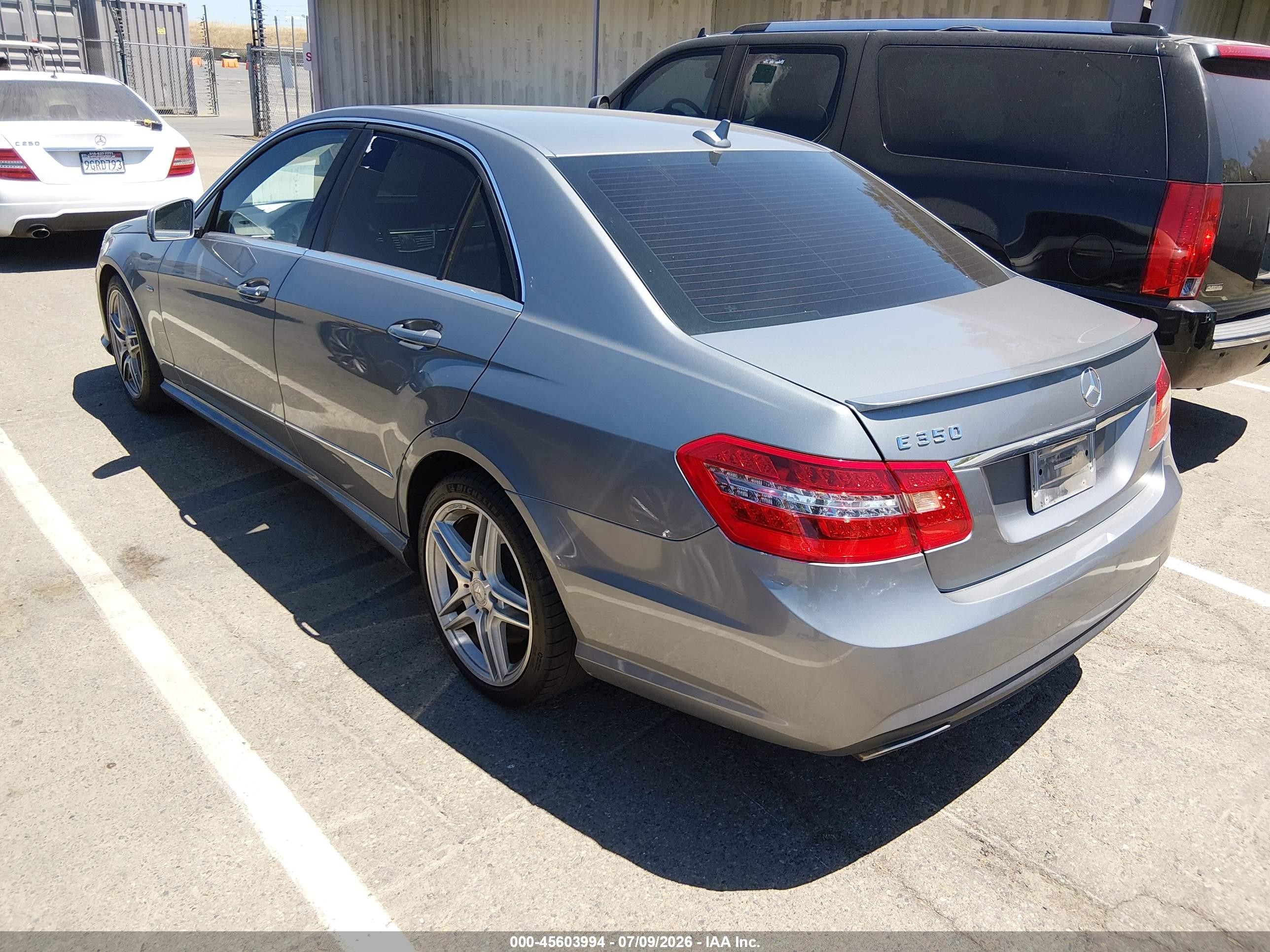 2012 Mercedes-benz E 350   Gray vin: WDDHF5KB2CA616171