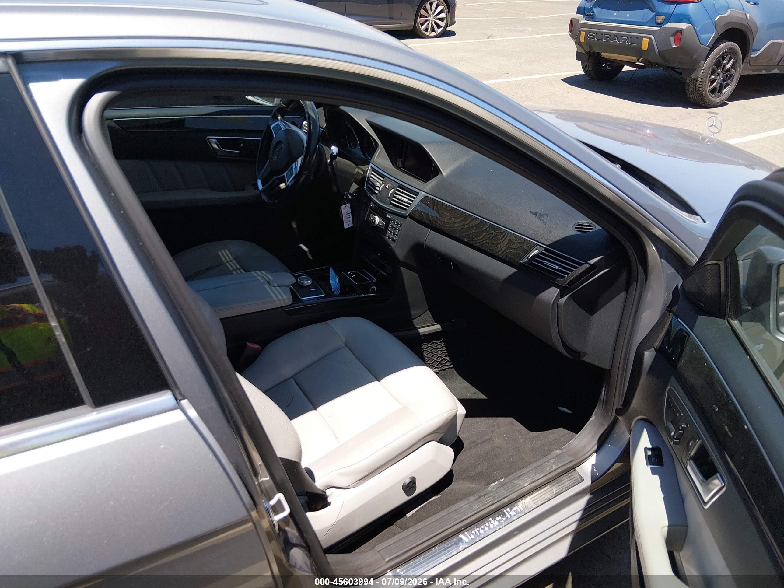 2012 Mercedes-benz E 350   Gray vin: WDDHF5KB2CA616171