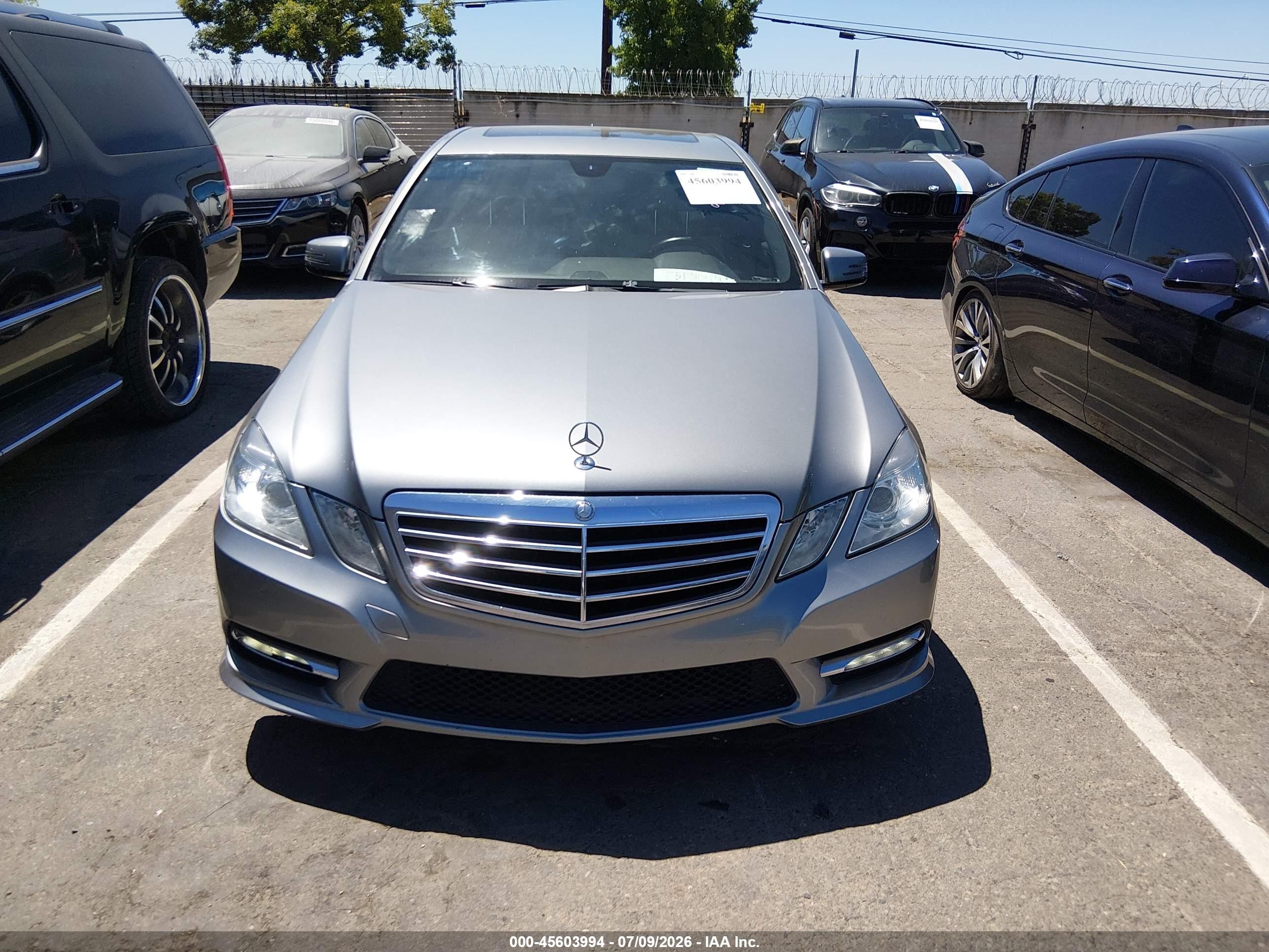 2012 Mercedes-benz E 350   Gray vin: WDDHF5KB2CA616171