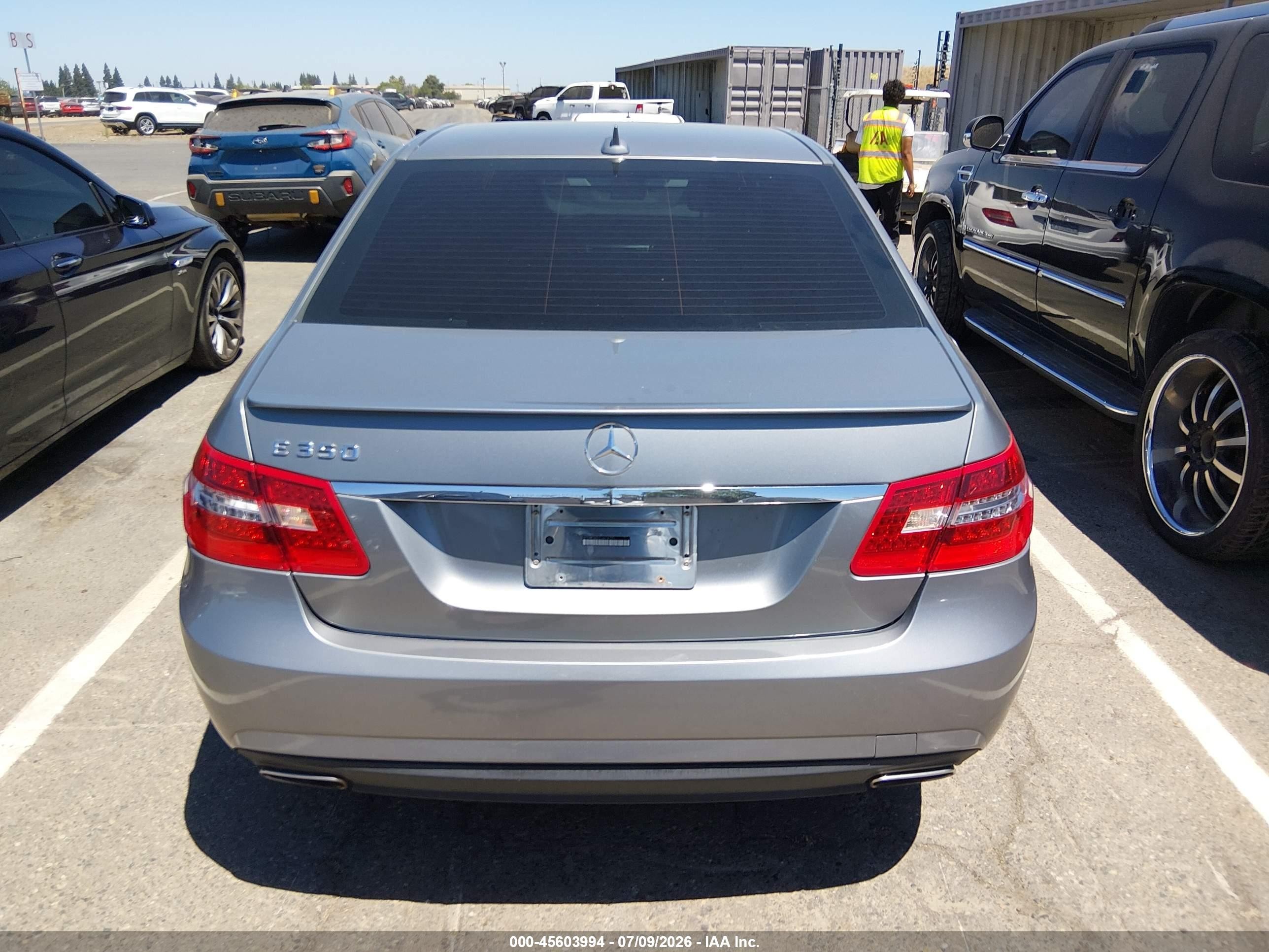 2012 Mercedes-benz E 350   Gray vin: WDDHF5KB2CA616171