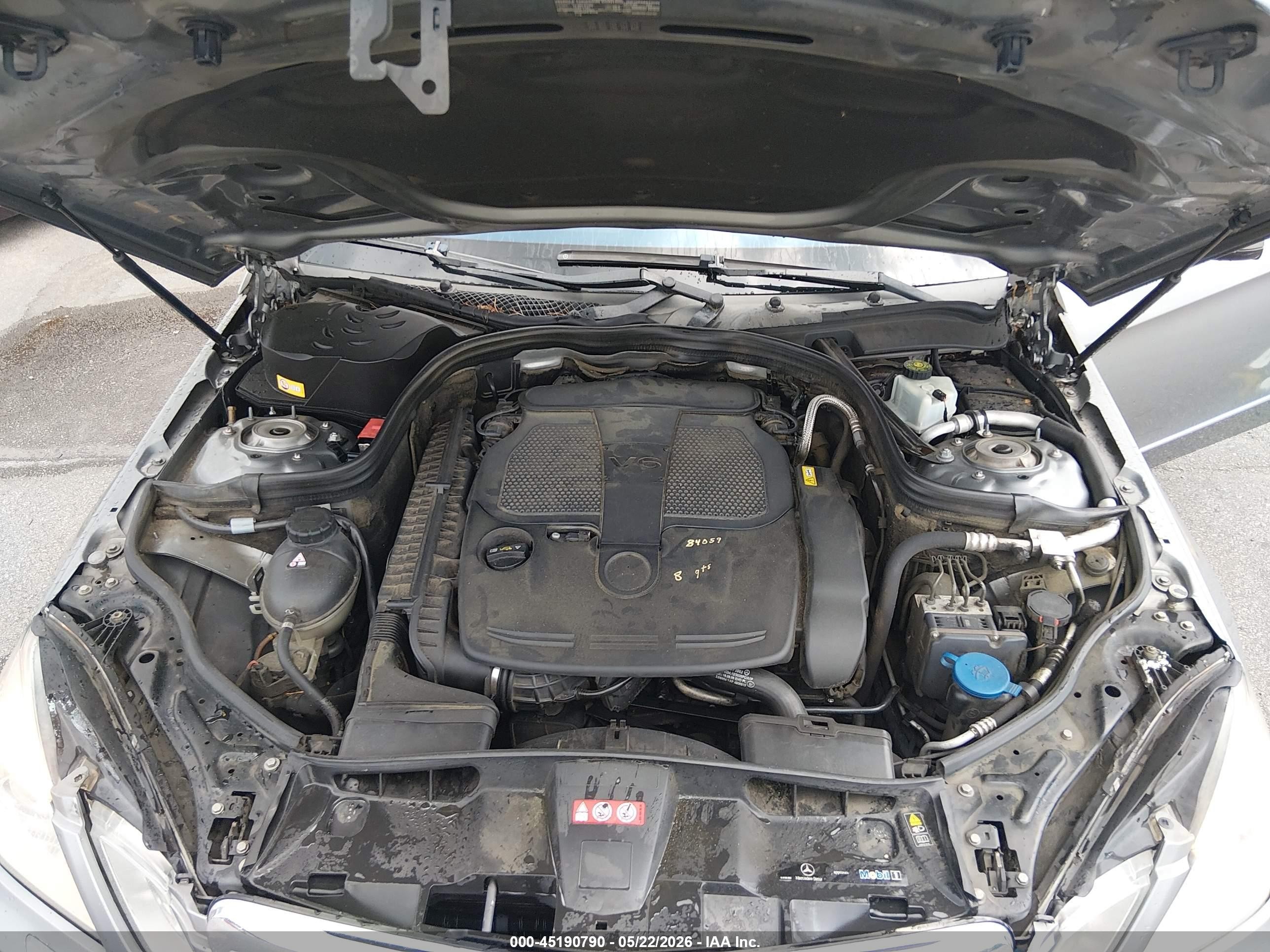 2013 Mercedes-benz E 350   Gray vin: WDDHF5KB2DA675562