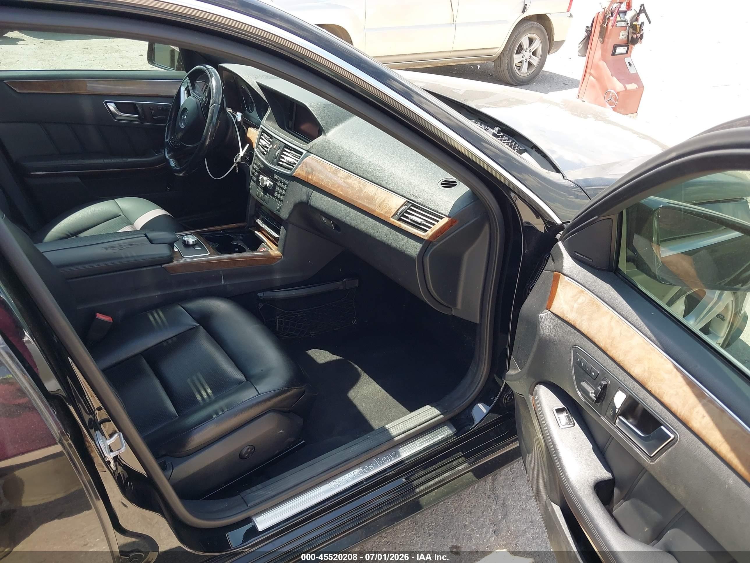 2013 Mercedes-benz E 350 Black vin: WDDHF5KB2DA749496